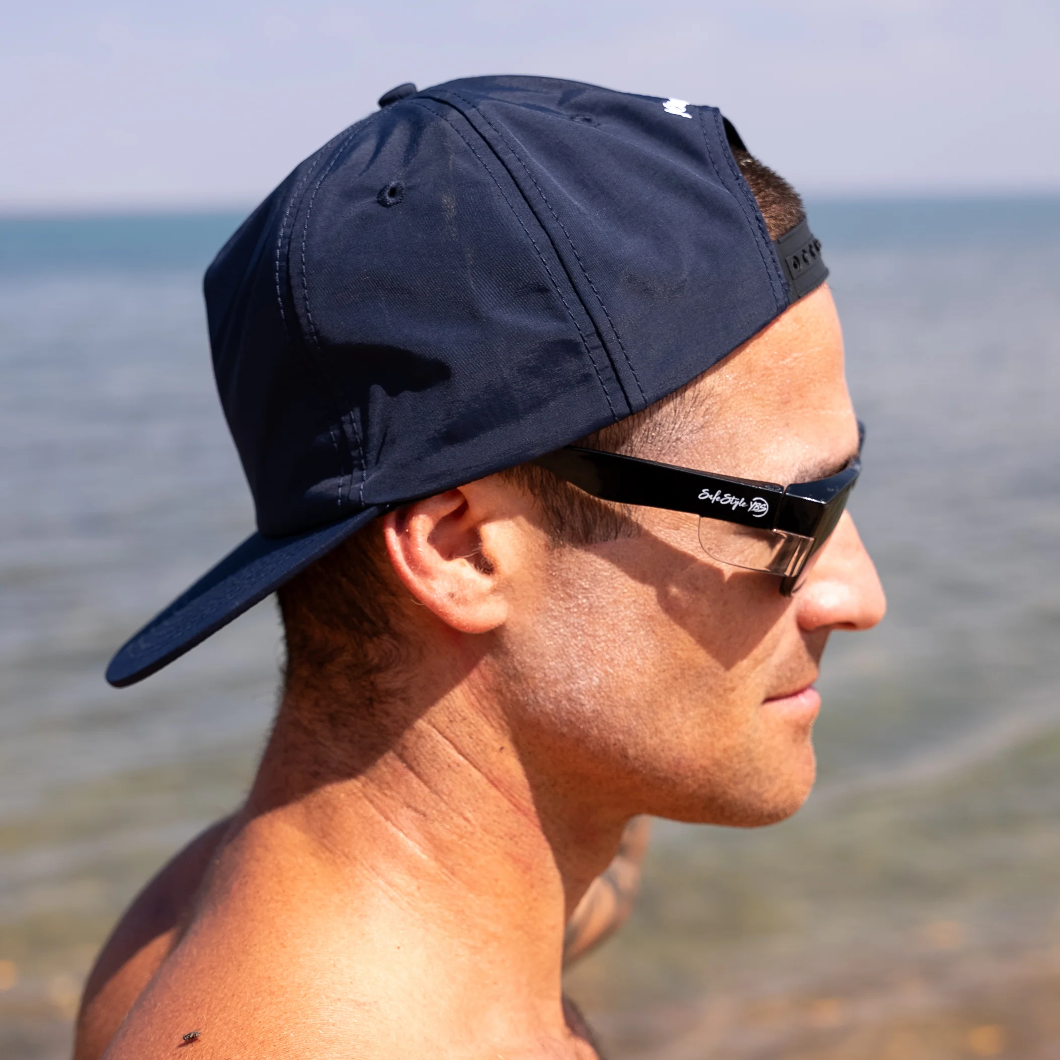 Dad Bod Keeping it Reel Snapback Cap - Image 4