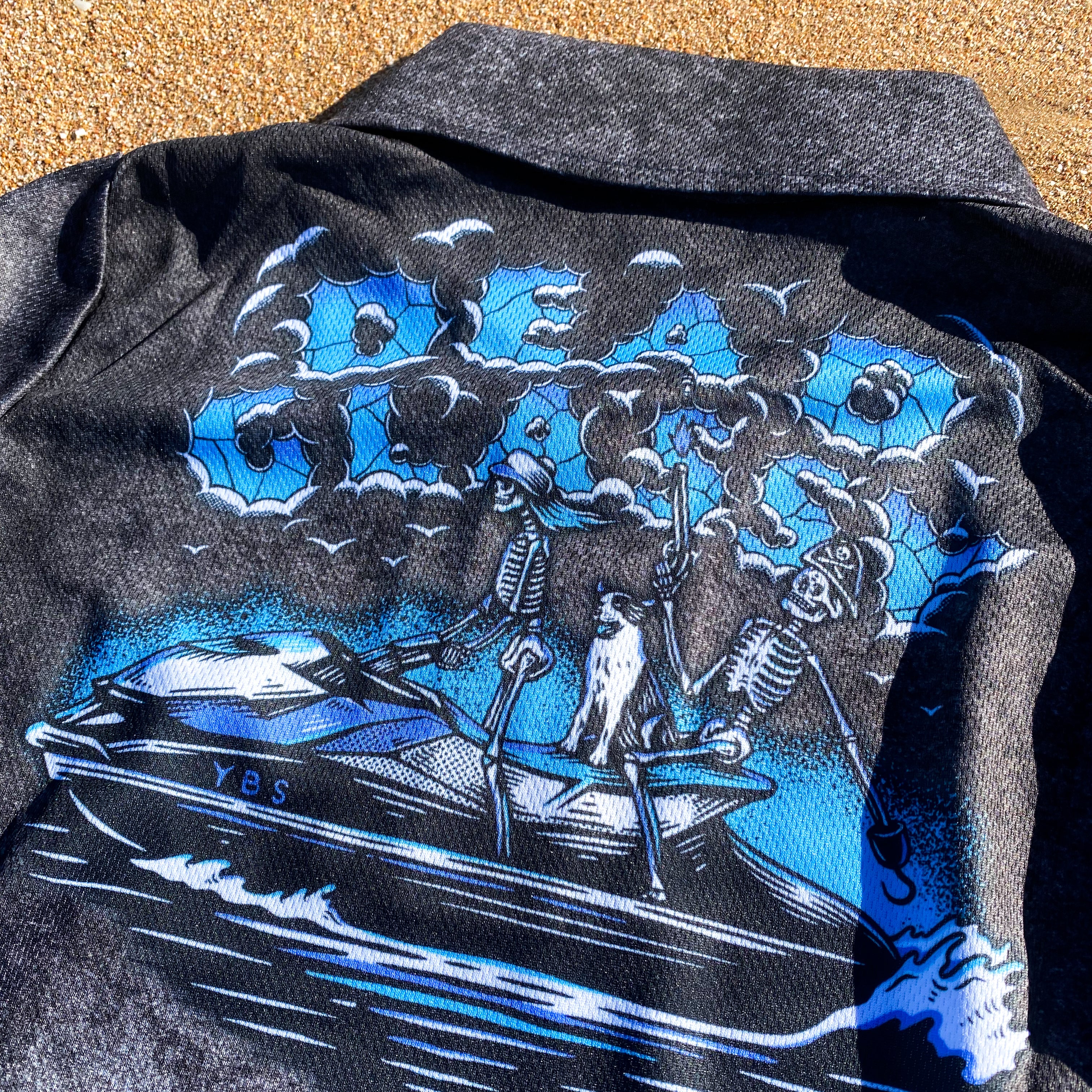 Groms Dead Glassy Ski Adventure Shirt - Image 6