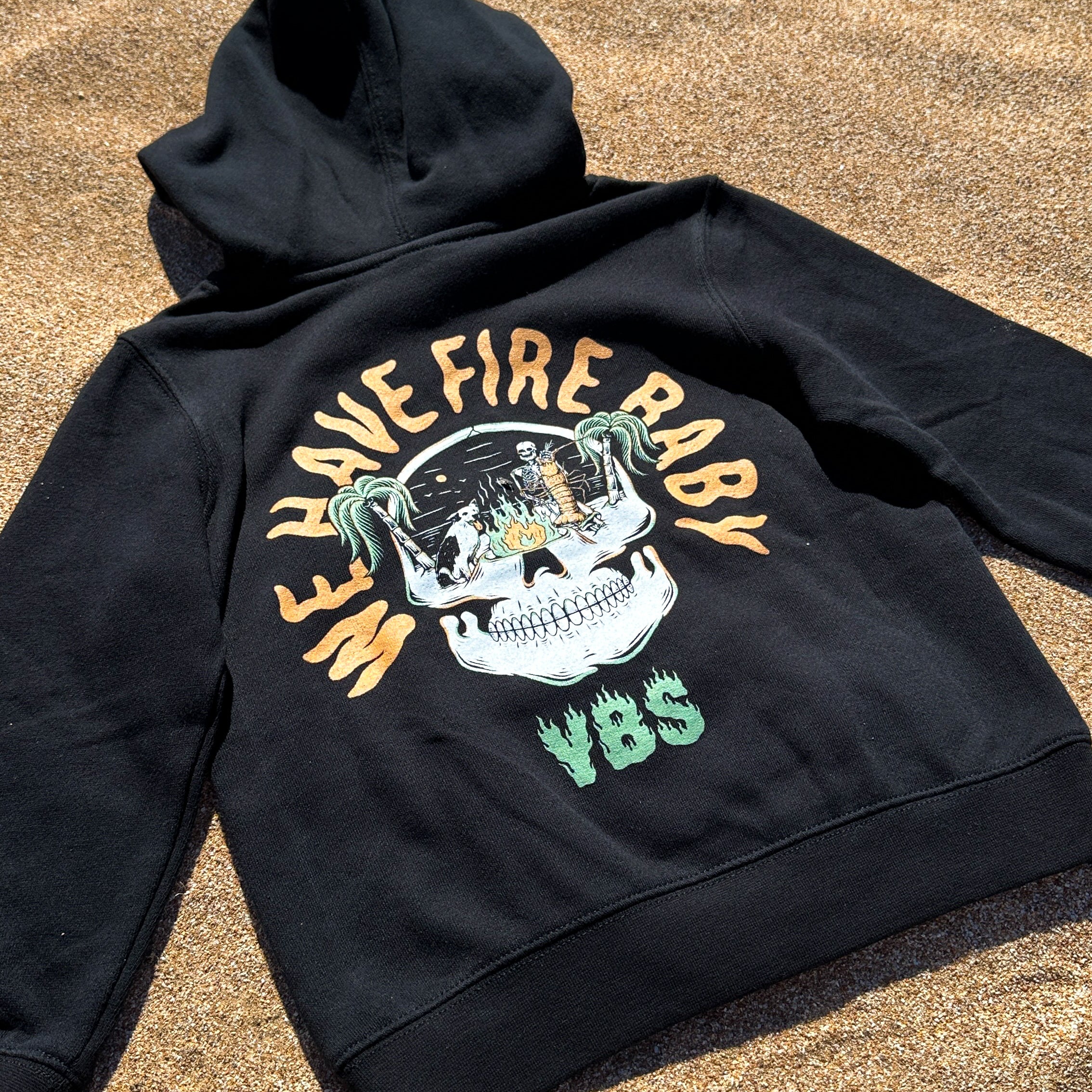 Groms Fire Hoodie Pullover - Image 3