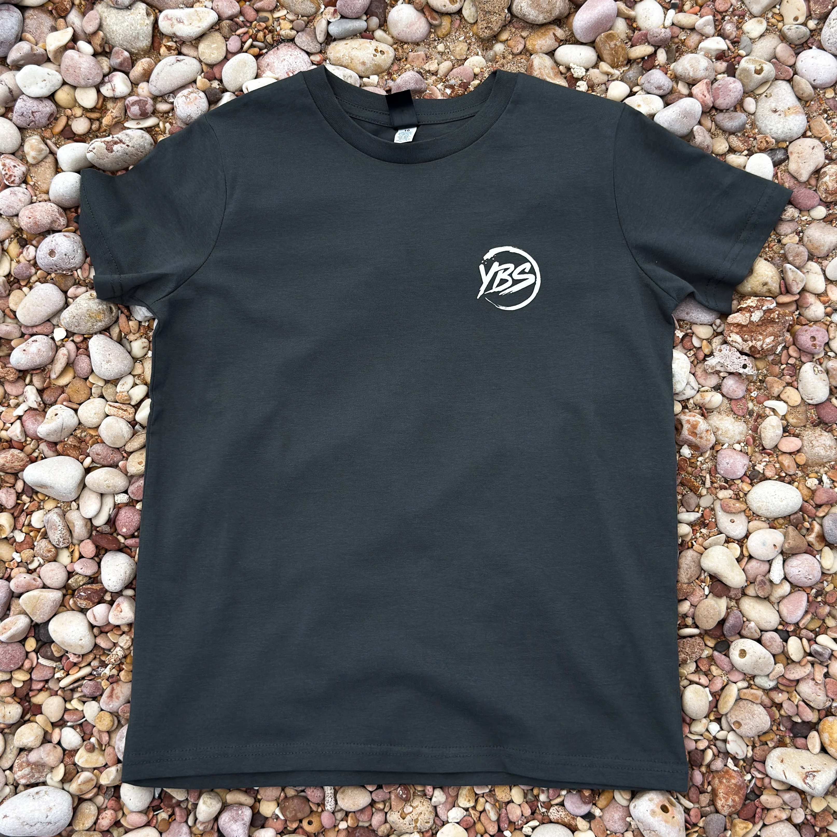 Groms YBS Logo Coral Tee - Image 5