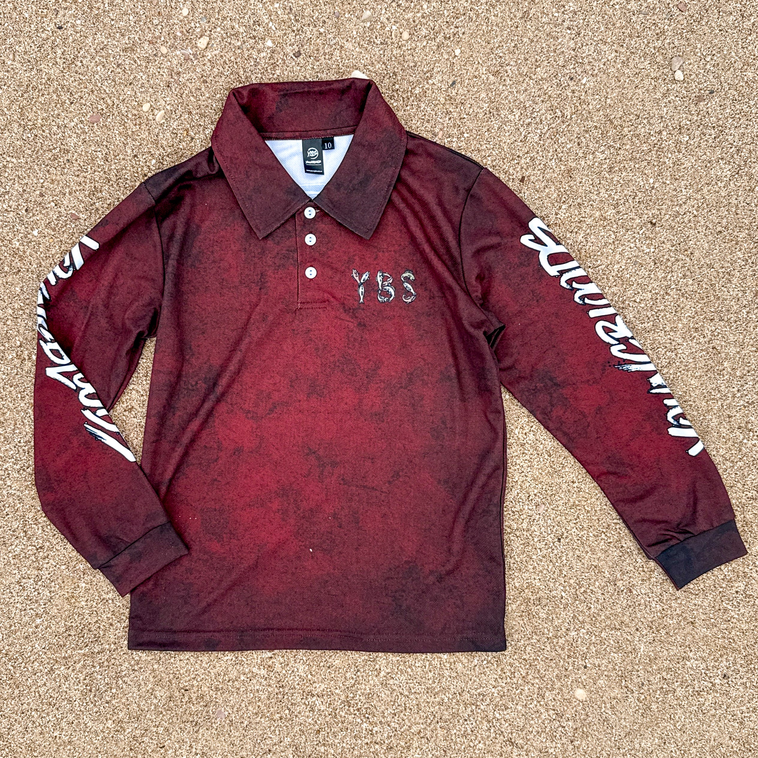 Groms YBS Fish logo Adventure Shirt - Image 2
