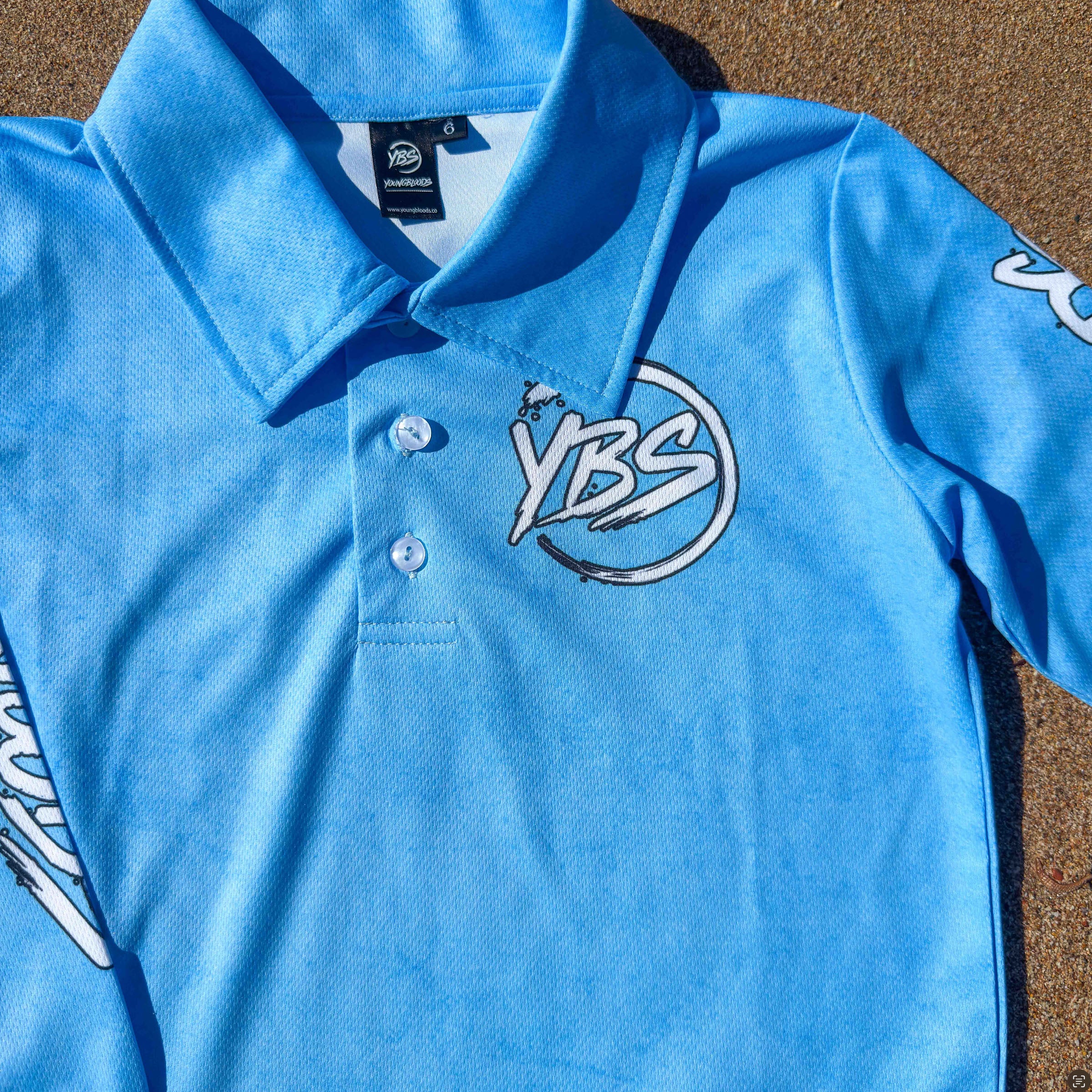 Groms YBS Mackerel Adventure Shirt - Image 4