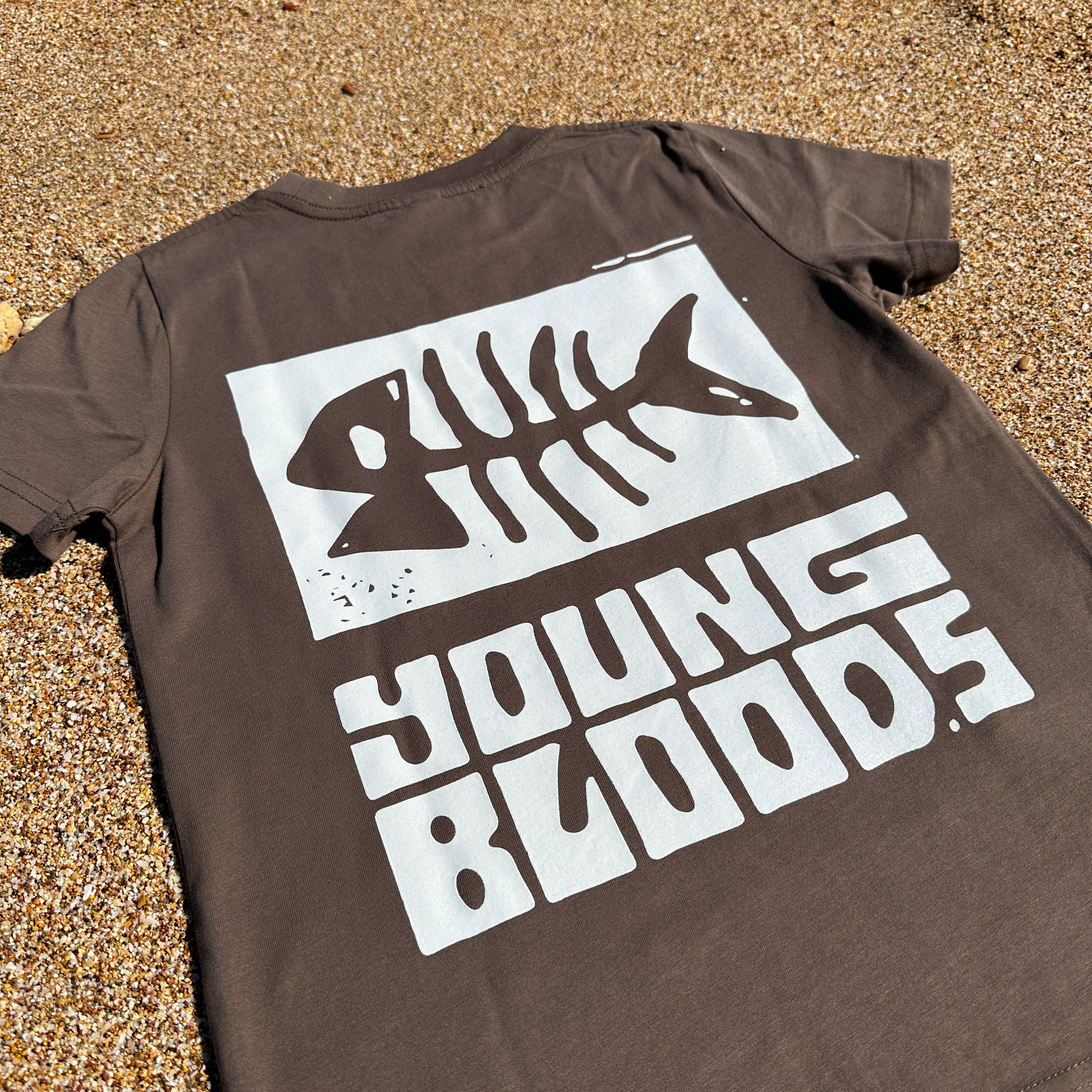 Groms Youngbloods Fishbone Logo Tee - Image 3