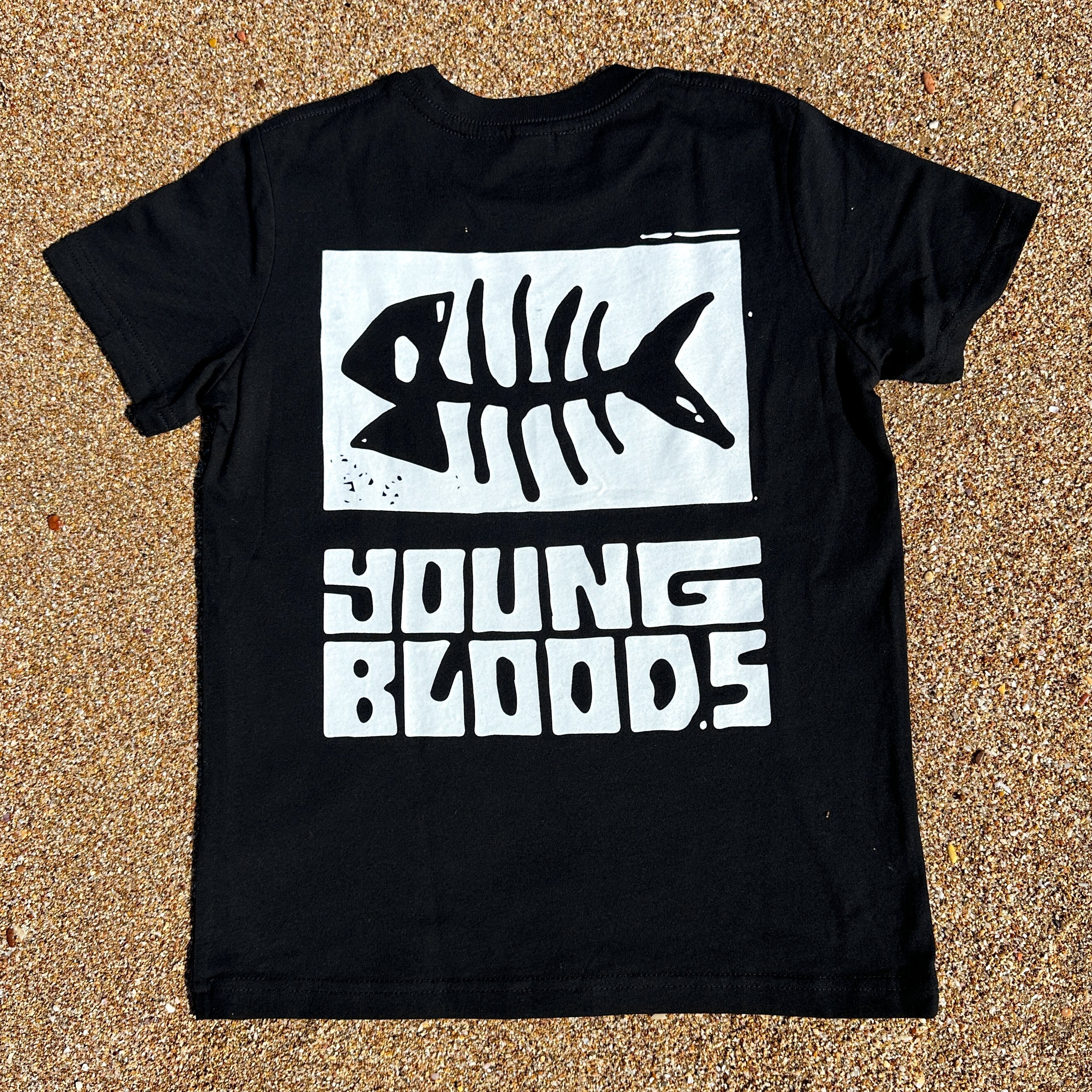 Groms Youngbloods Fishbone Logo Tee - Image 4