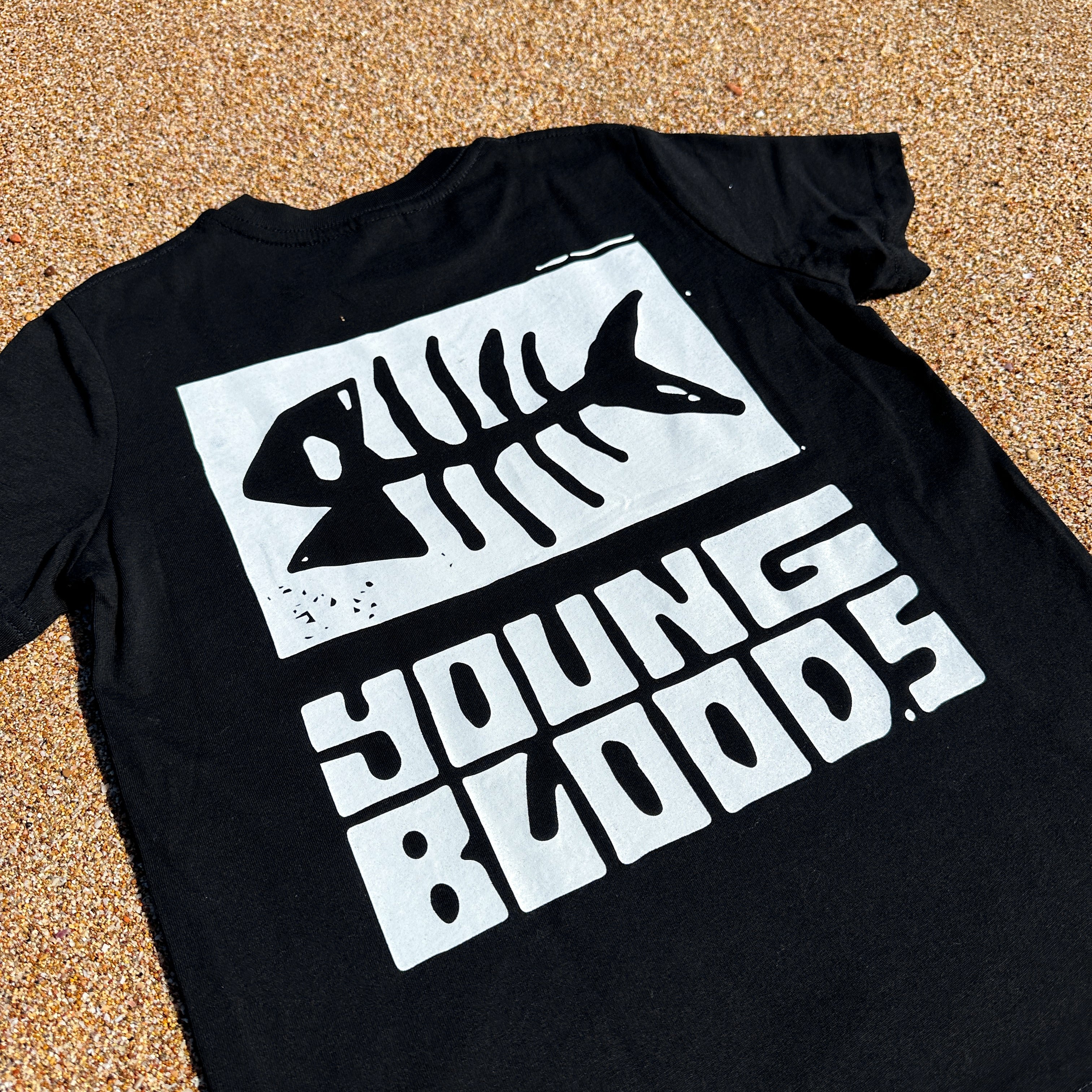 Groms Youngbloods Fishbone Logo Tee - Image 5