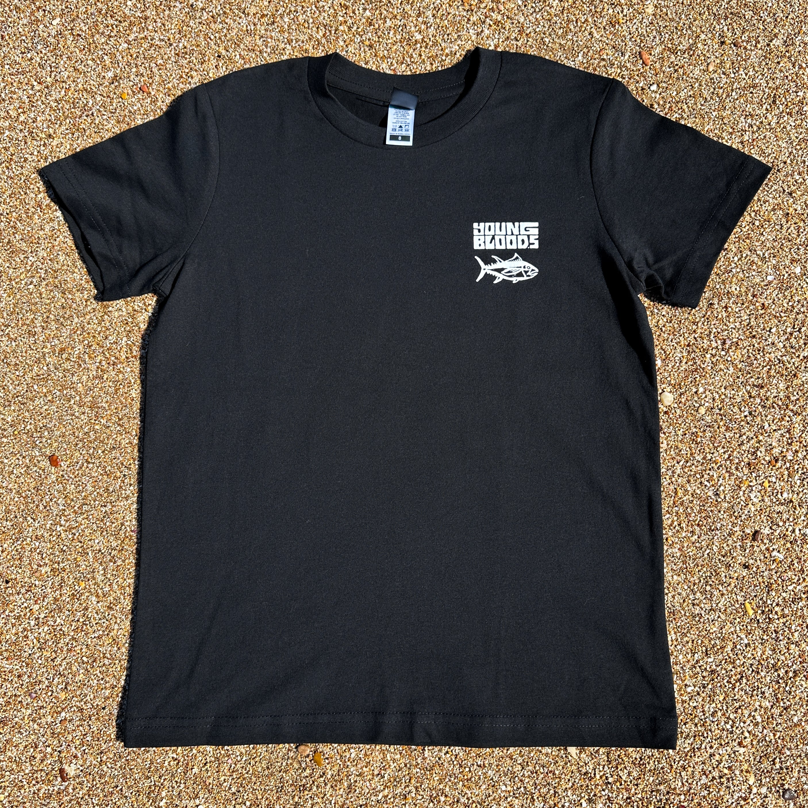 Groms Youngbloods Fishbone Logo Tee - Image 6