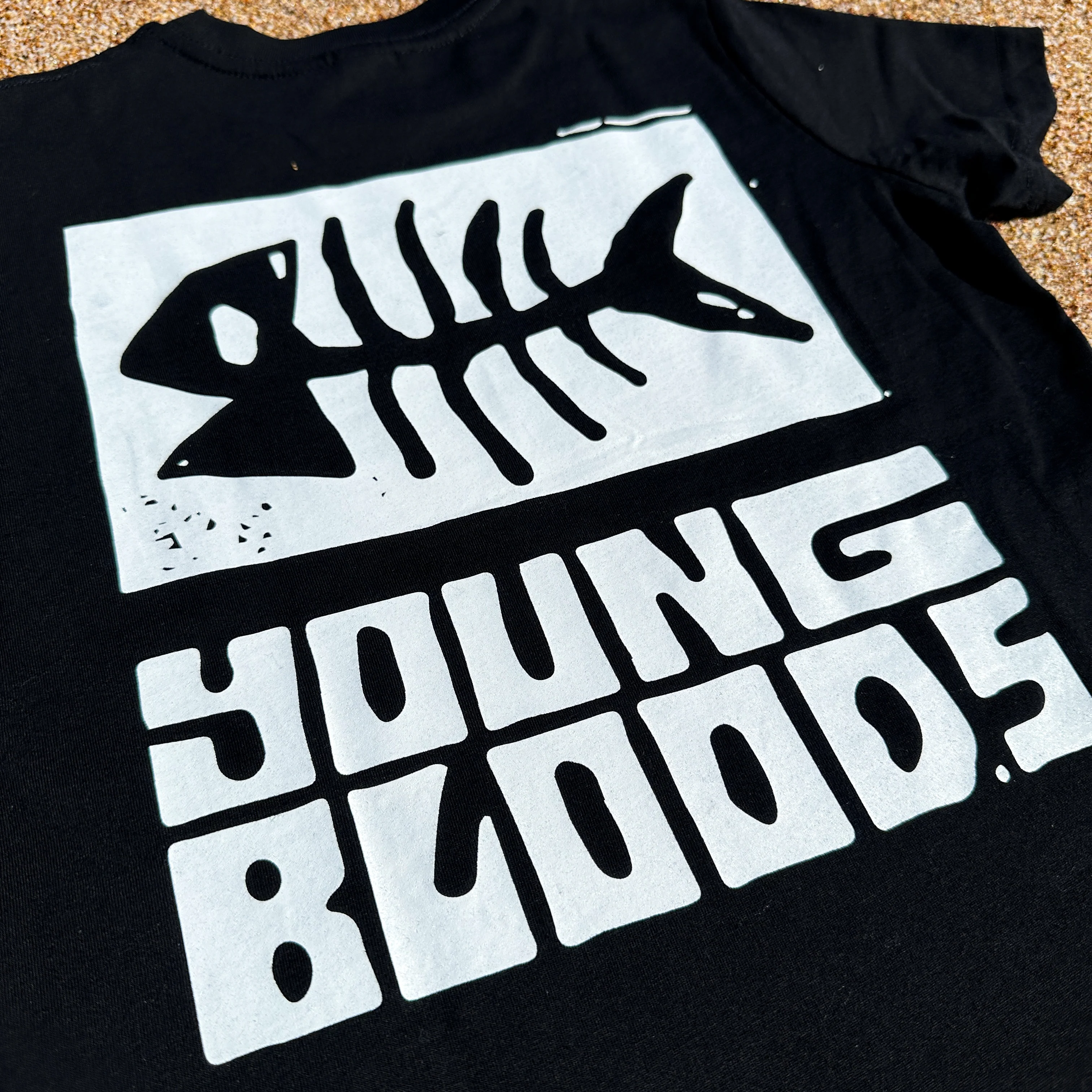 Groms Youngbloods Fishbone Logo Tee - Image 7
