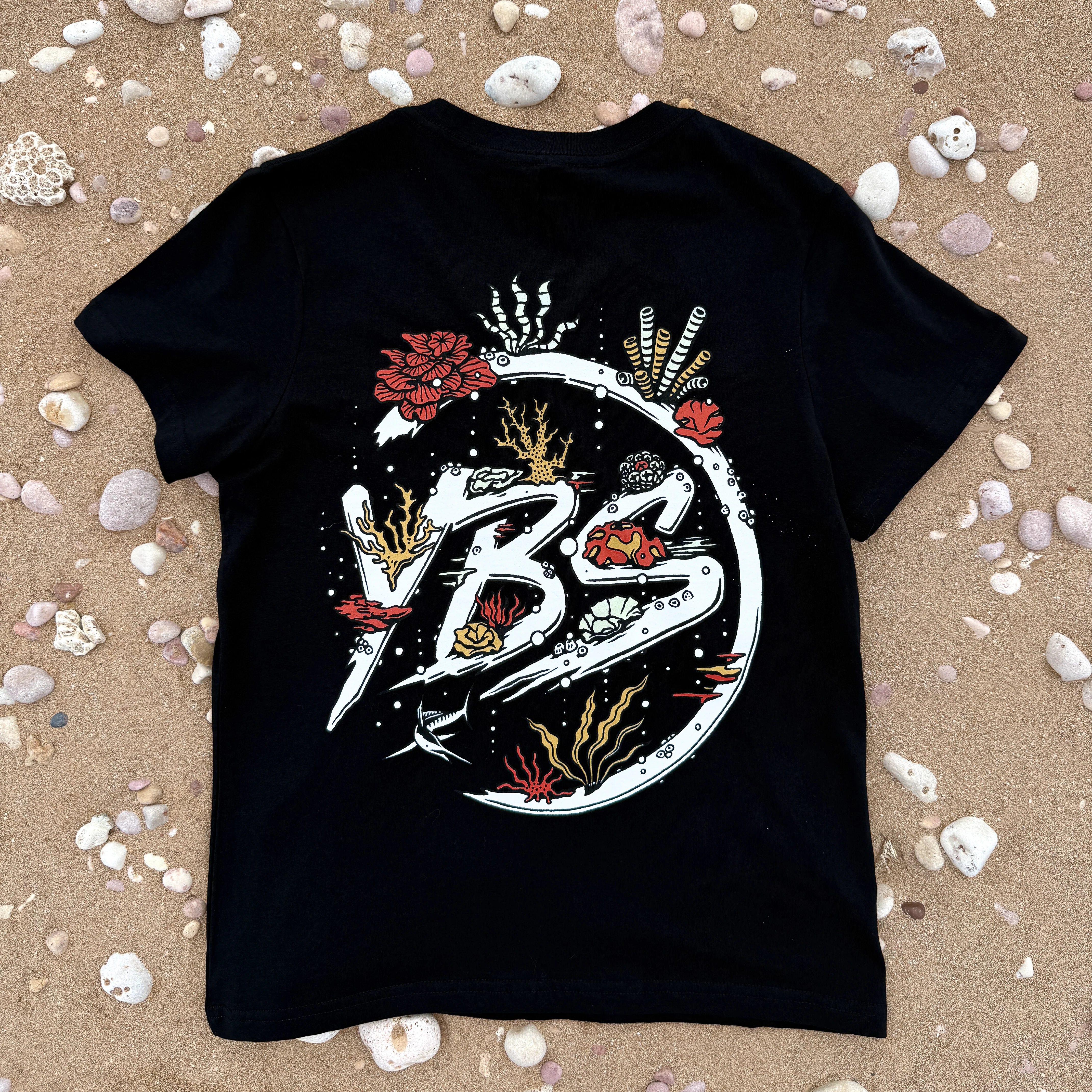 Ladies YBS Logo Coral Tee - Image 3