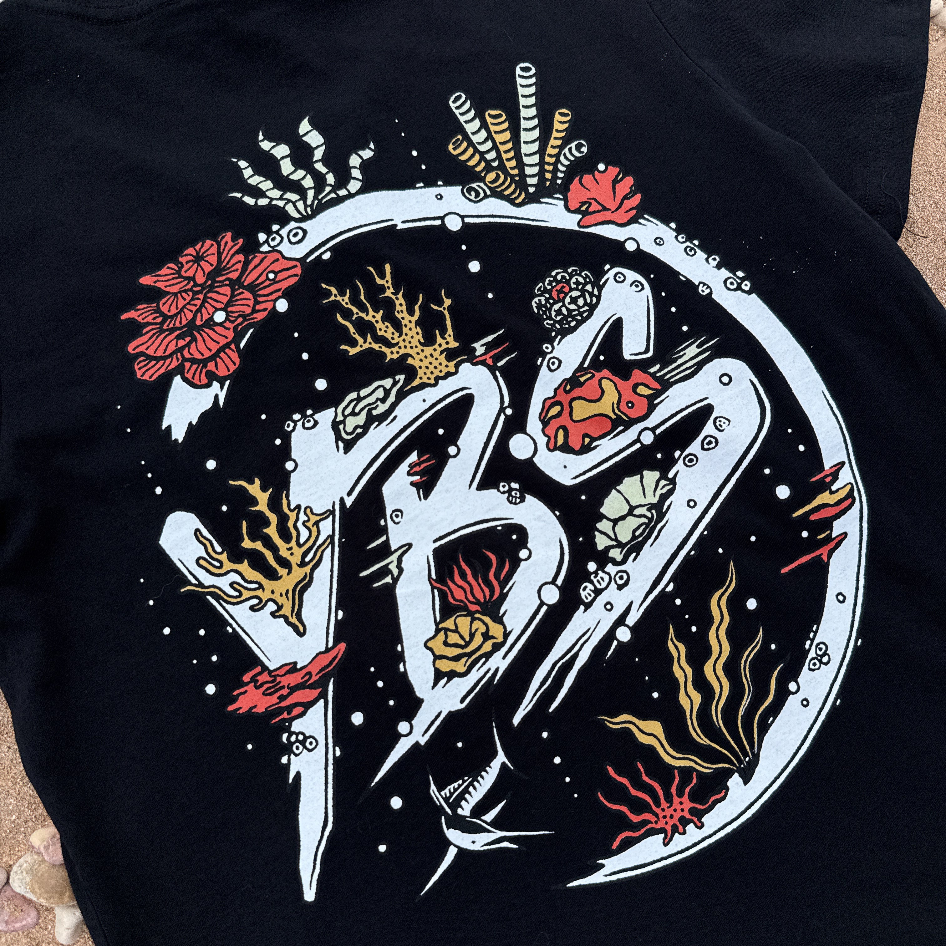 Ladies YBS Logo Coral Tee - Image 4