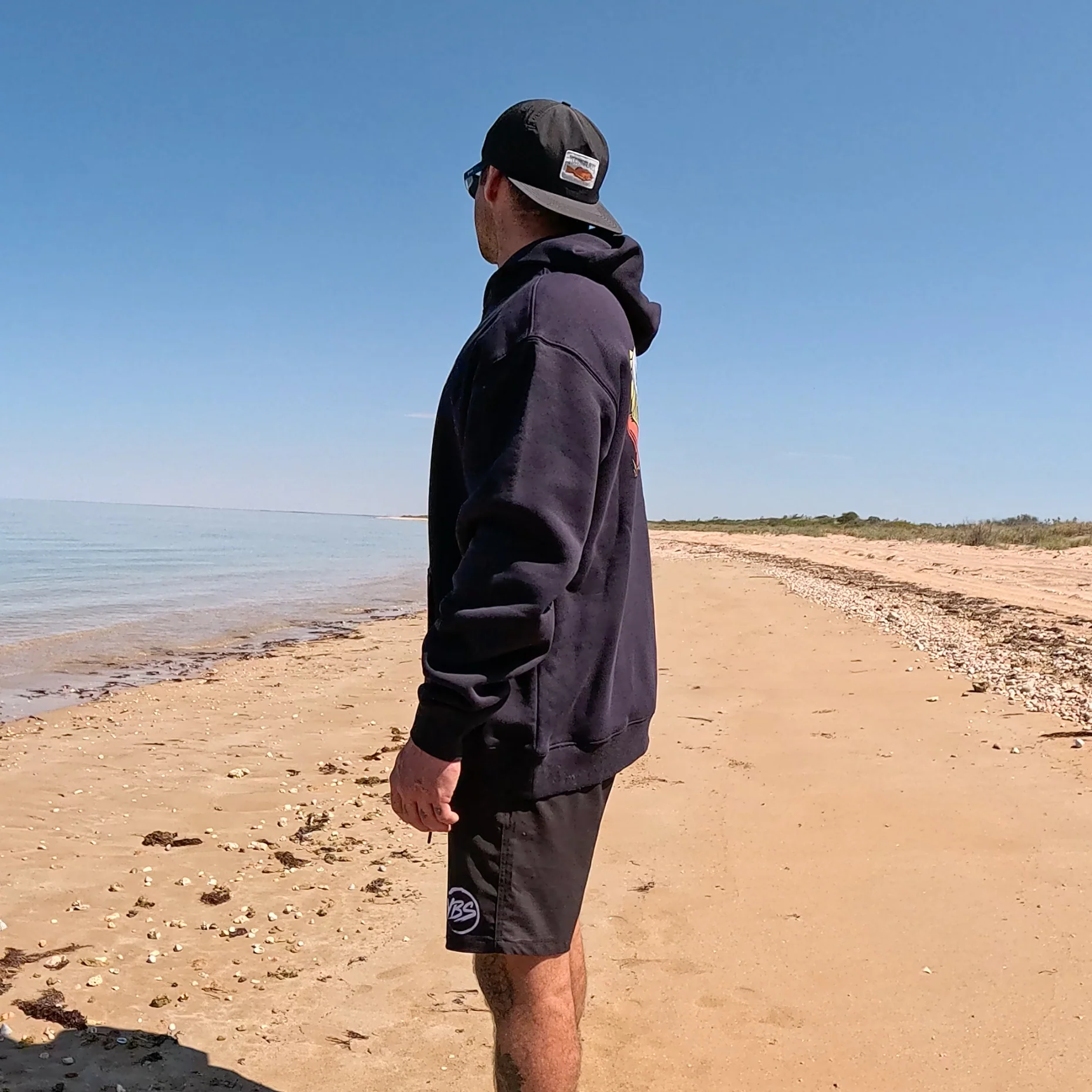 YBS Lazy Fish Hoodie - Image 2