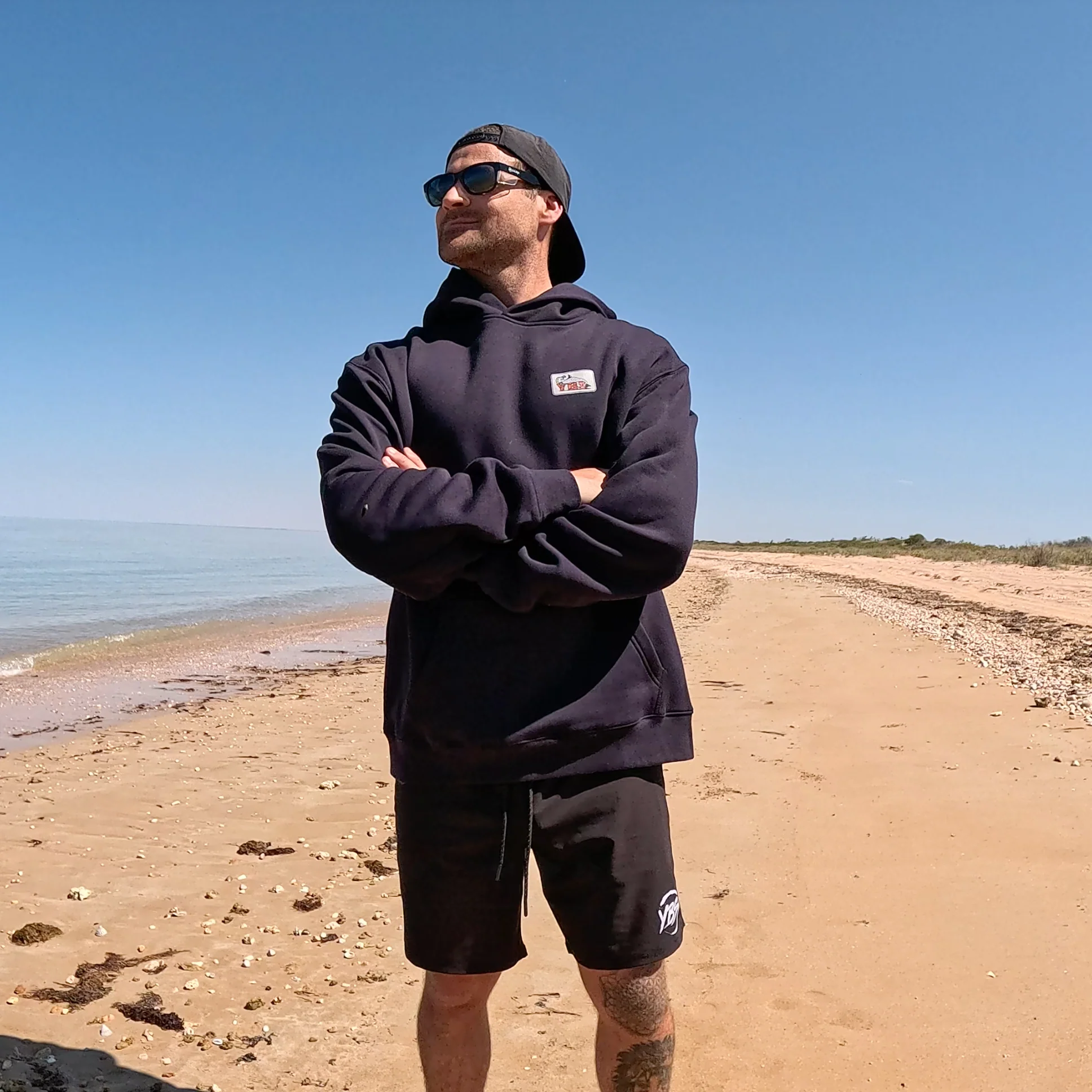 YBS Lazy Fish Hoodie - Image 3