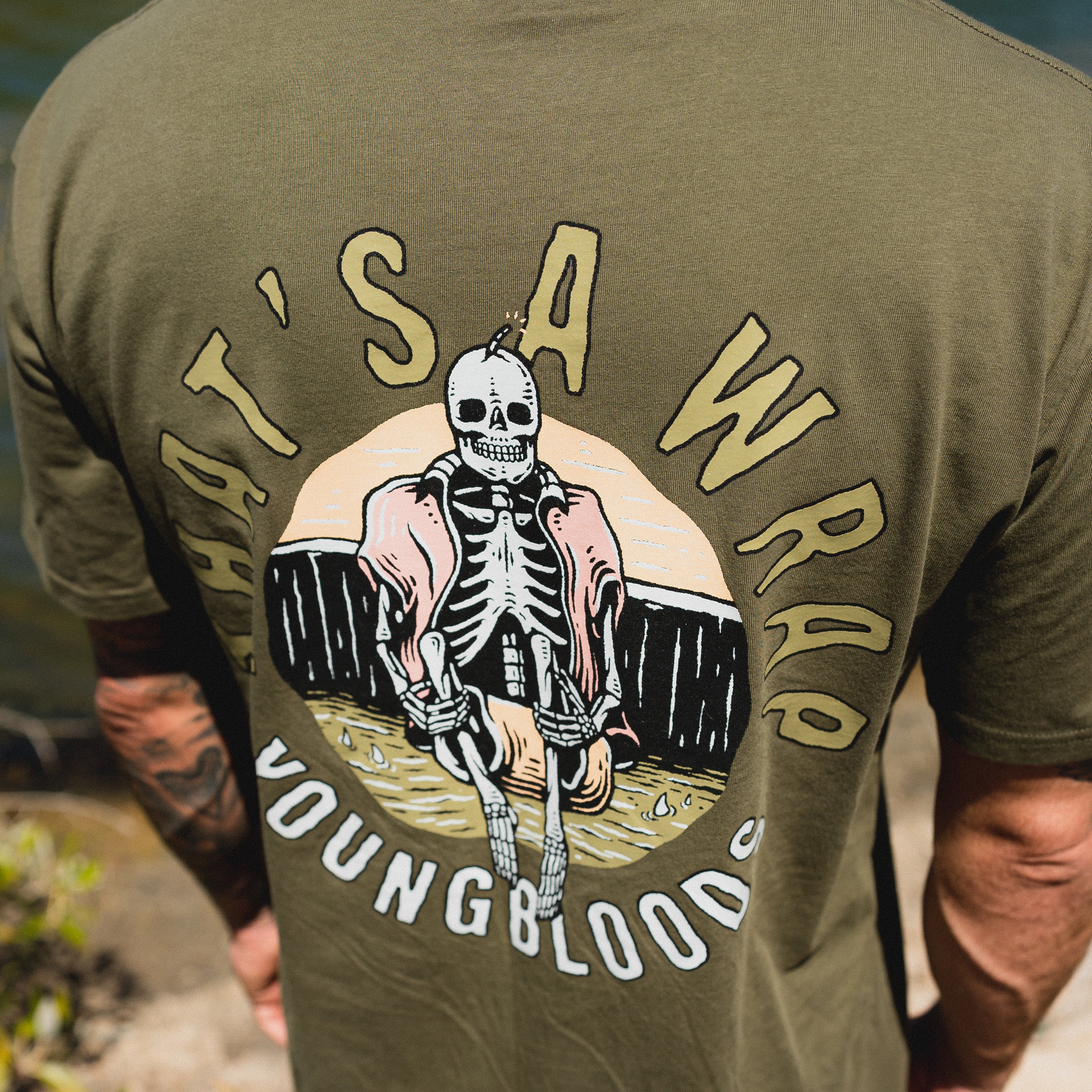 That's a Wrap Bombie Tee - Image 10