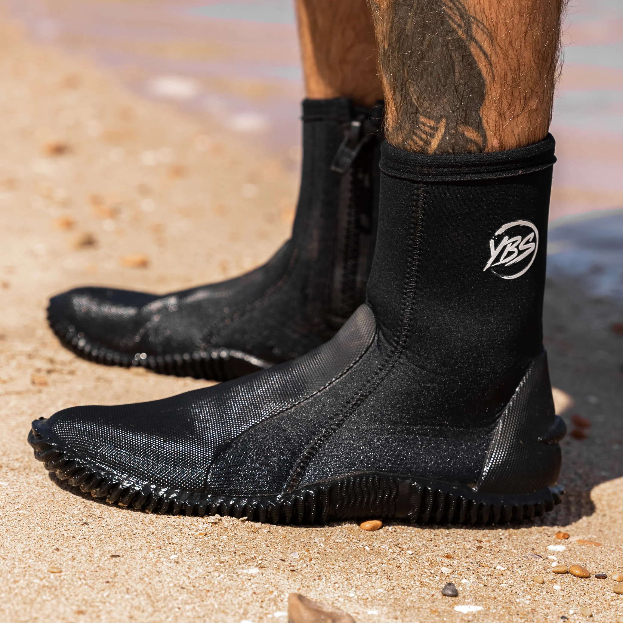 YBS Neoprene Zipped Boots (5mm) - Image 5