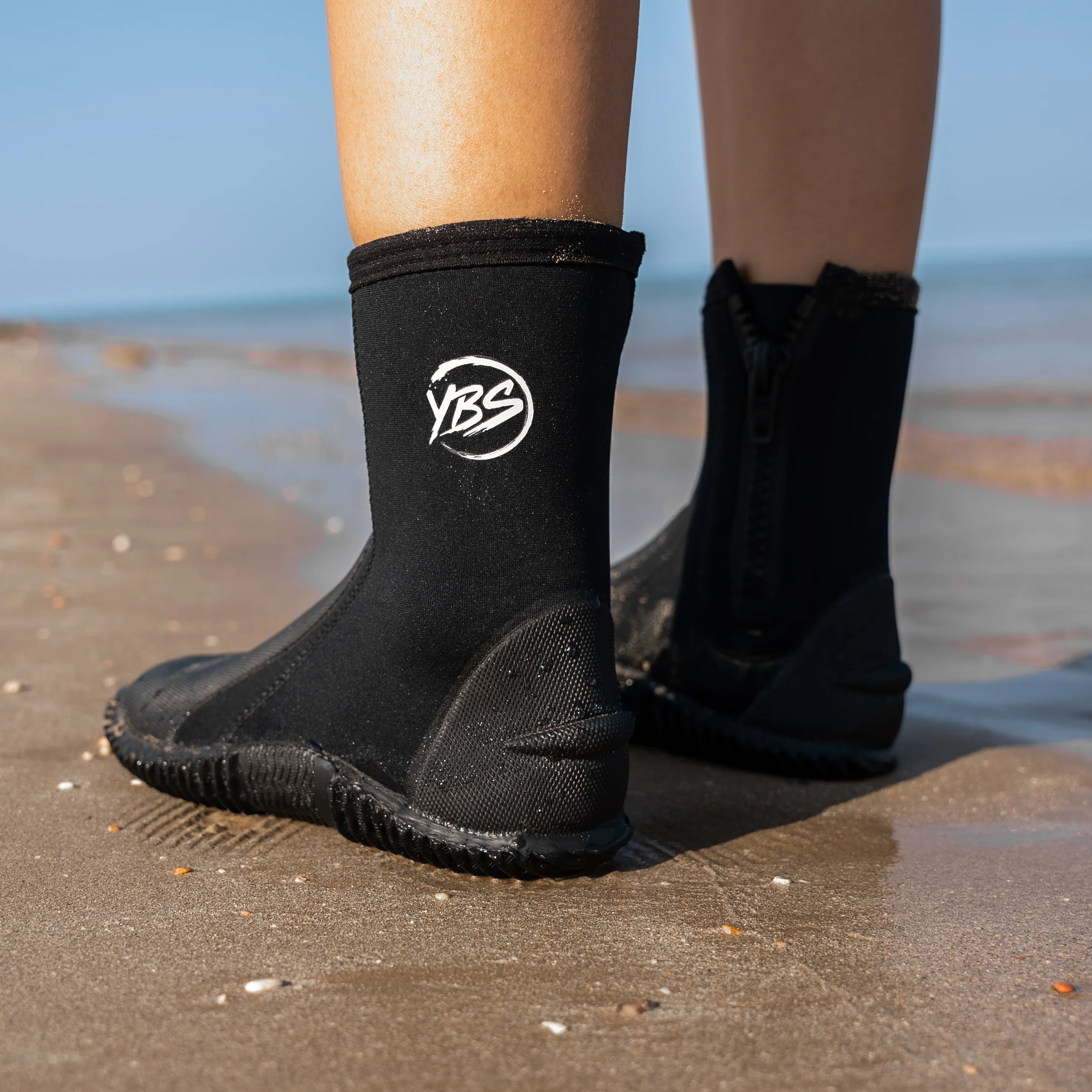 YBS Neoprene Zipped Boots (5mm) - Image 7