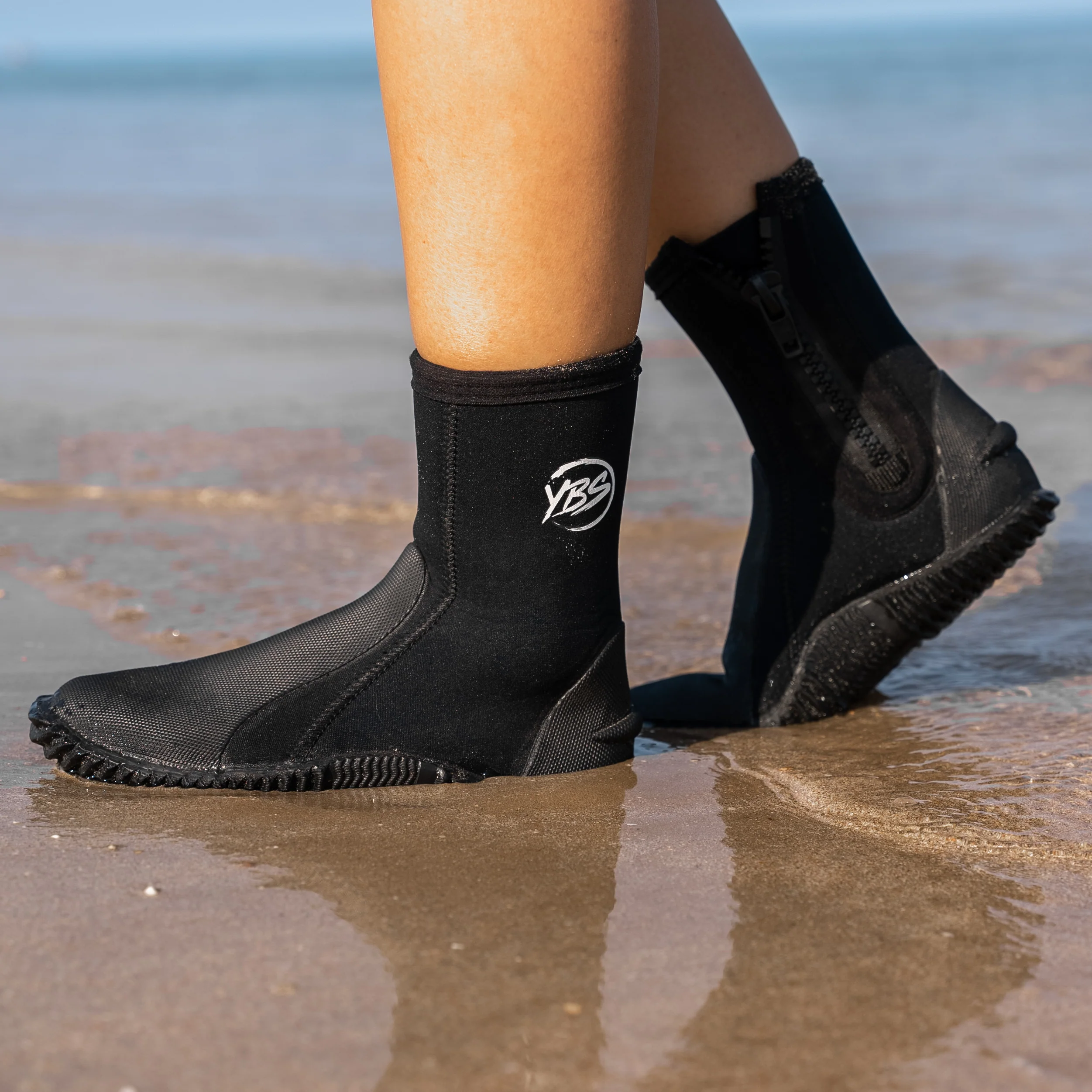 YBS Neoprene Zipped Boots (5mm) - Image 8