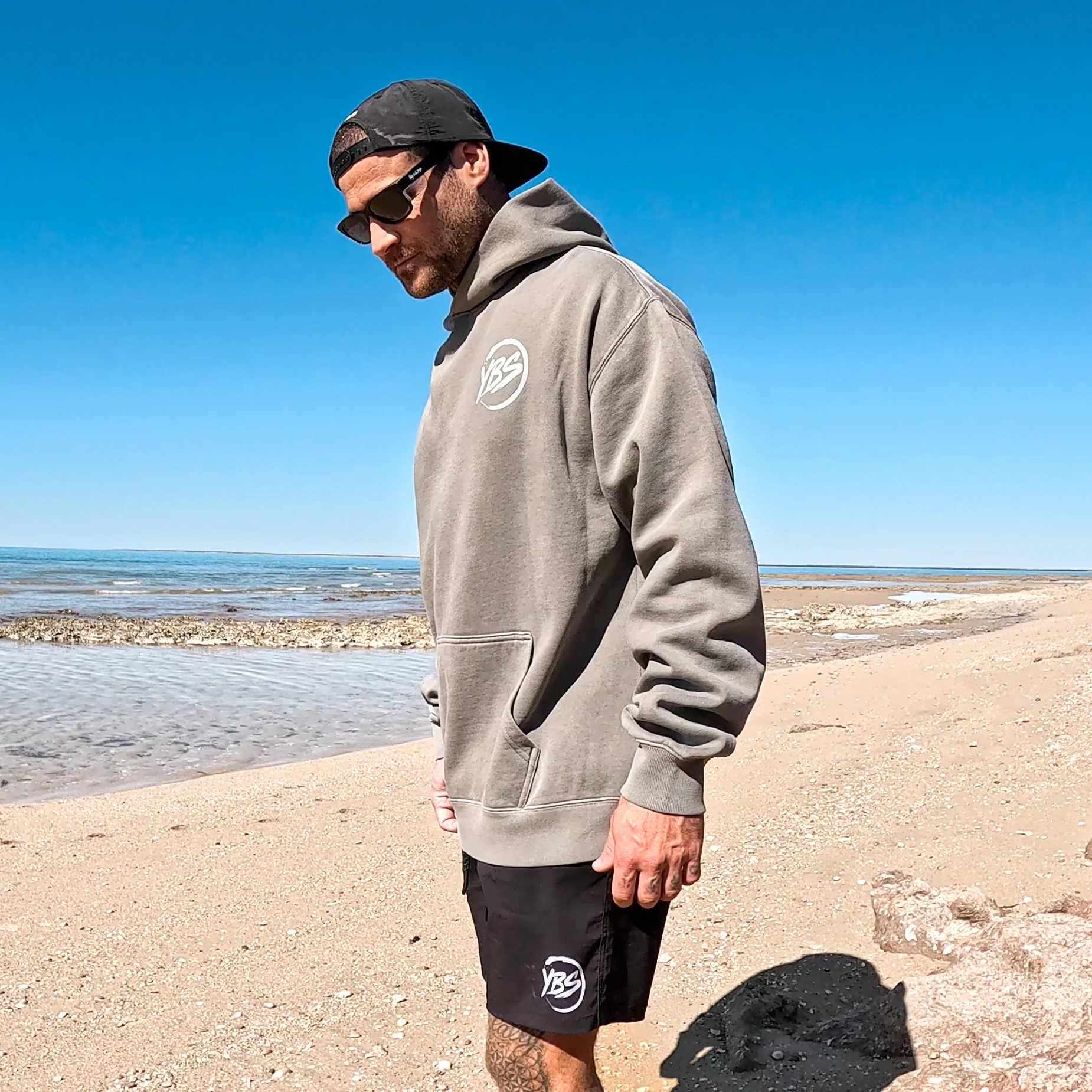 YBS Coral Trout Relax Hoodie - Image 2