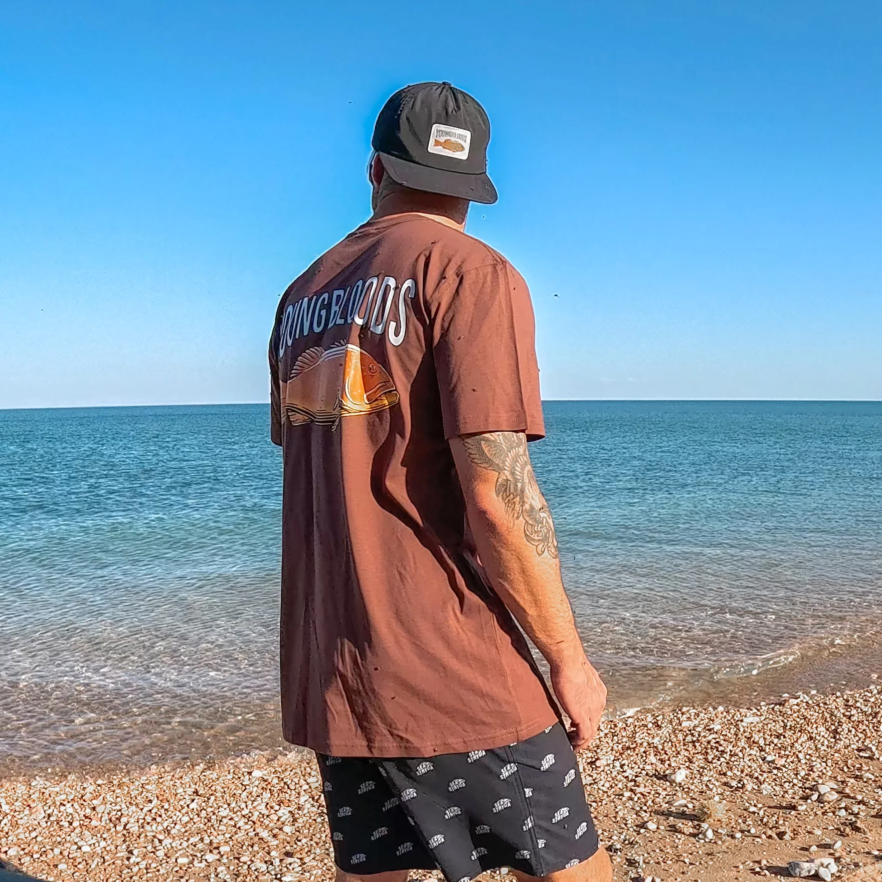 YBS Coral Trout Tee - Image 4