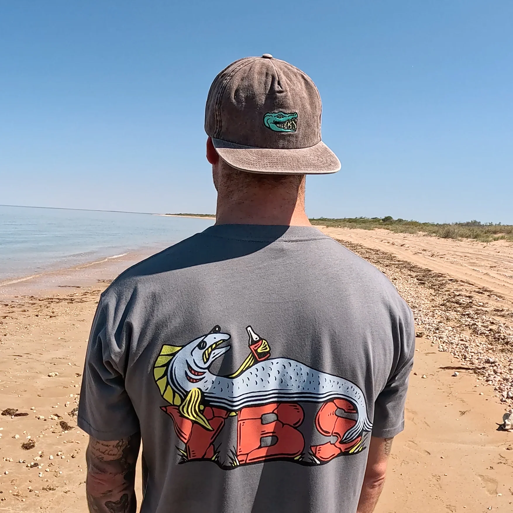 YBS Croc Snapback Cap - Image 4