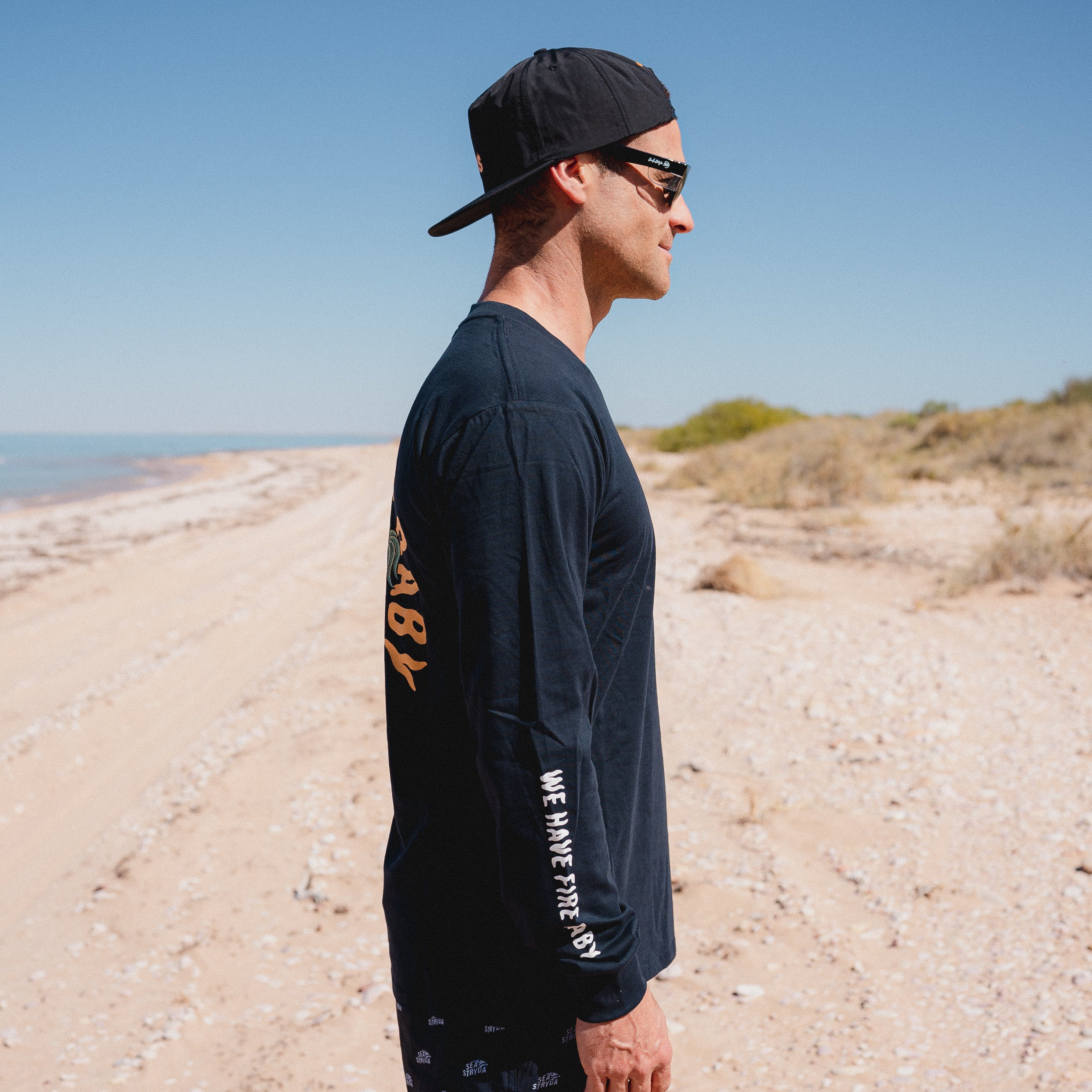 YBS Fire Long Sleeve Tee - Image 4