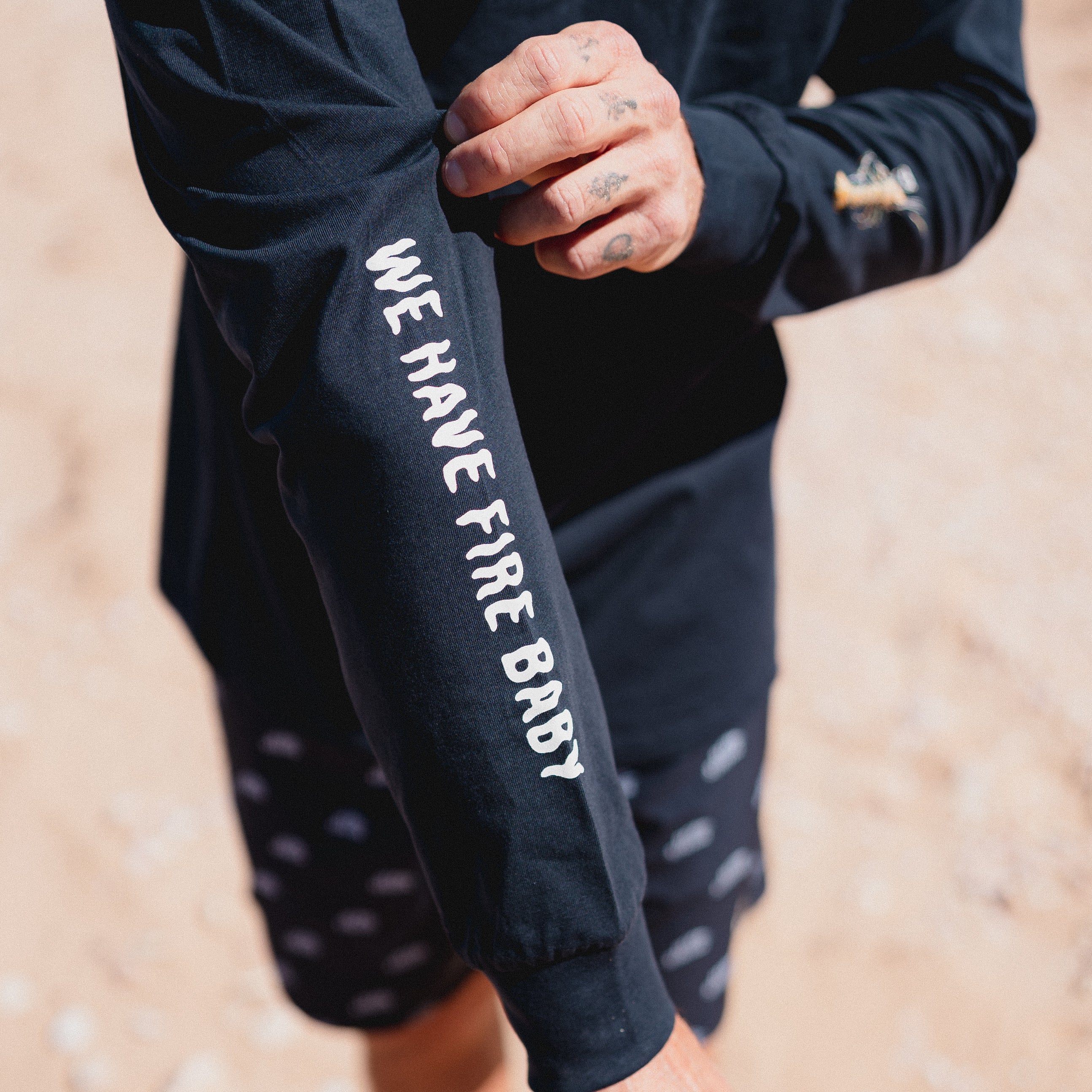 YBS Fire Long Sleeve Tee - Image 7