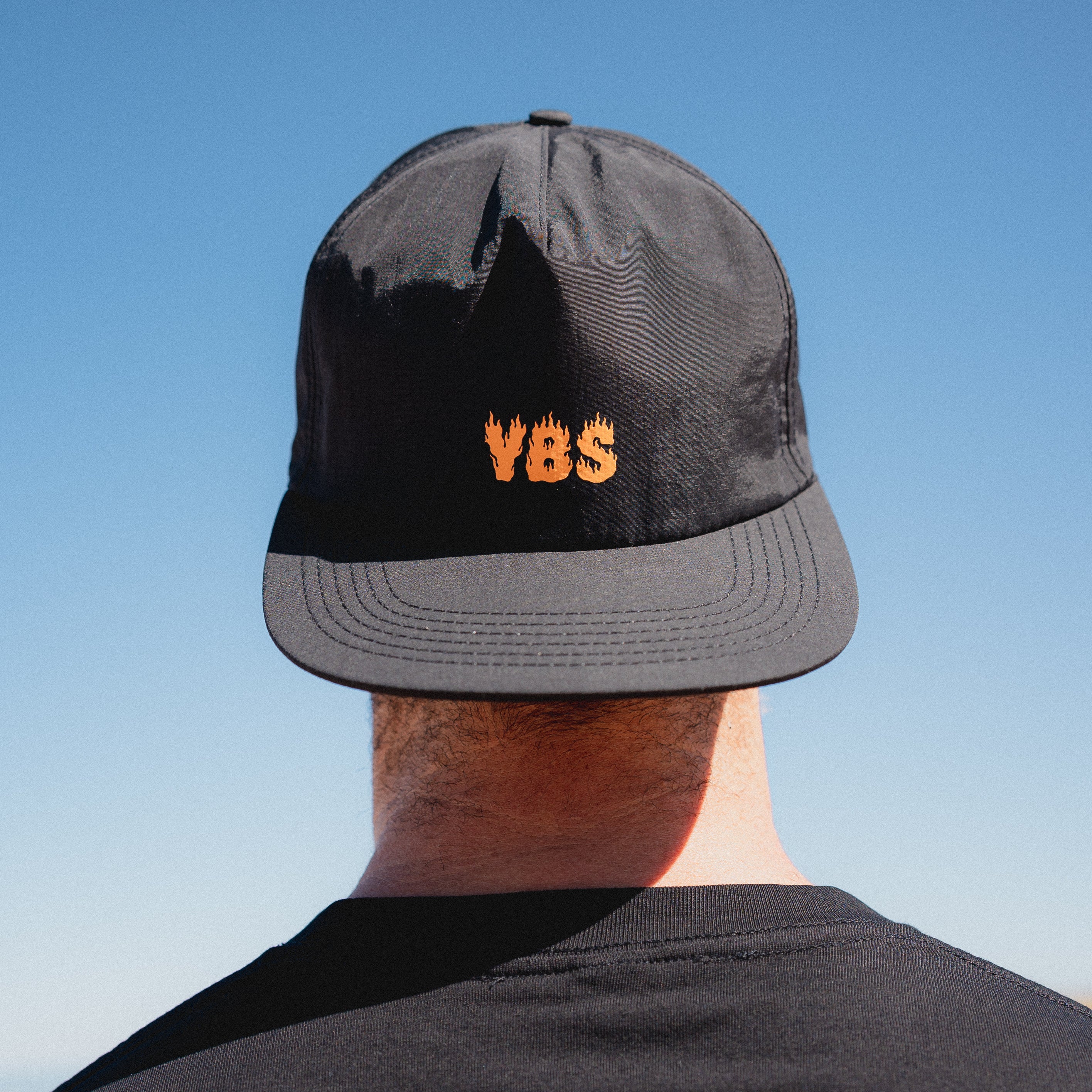 YBS Fire Logo Snapback Cap - Image 3