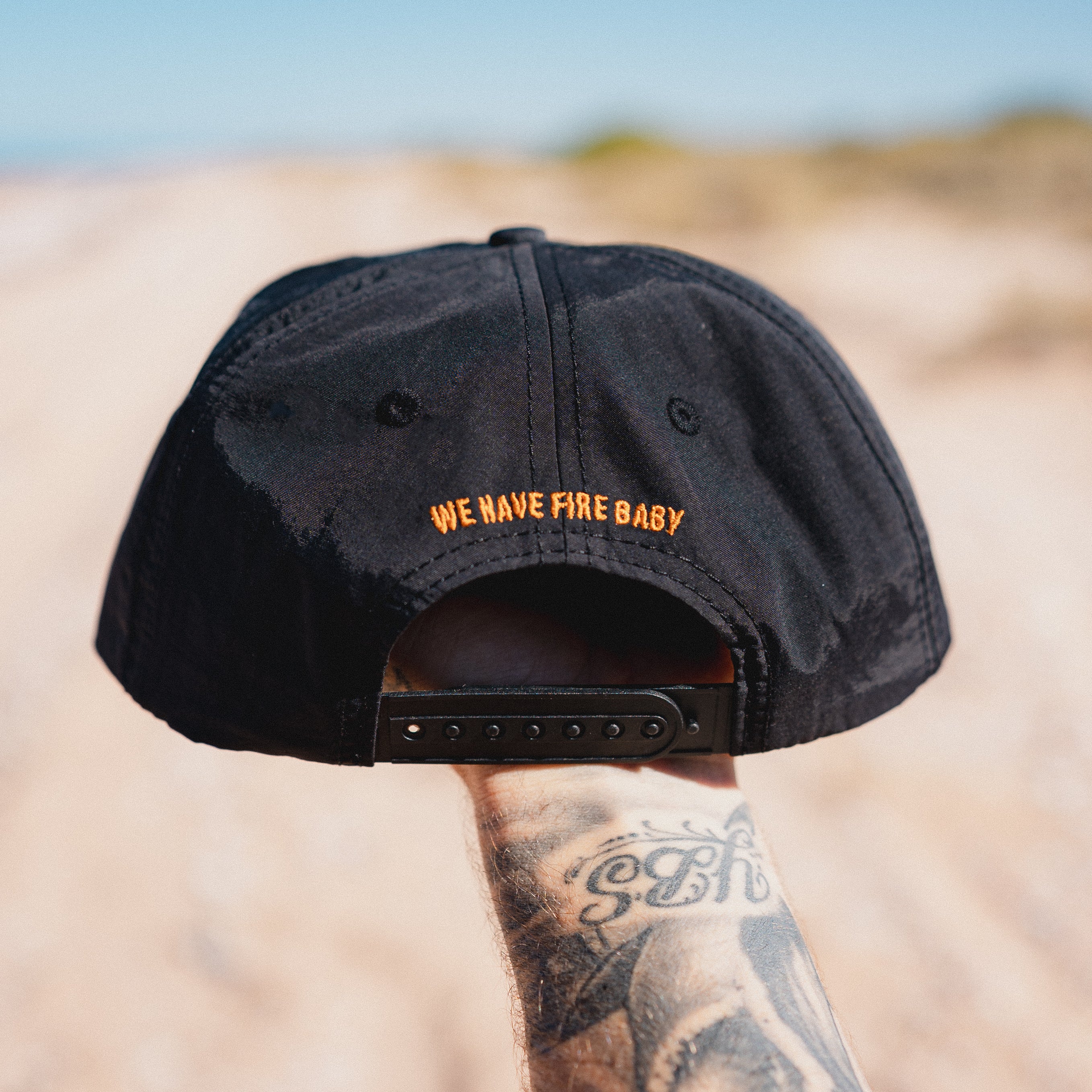 YBS Fire Logo Snapback Cap - Image 5