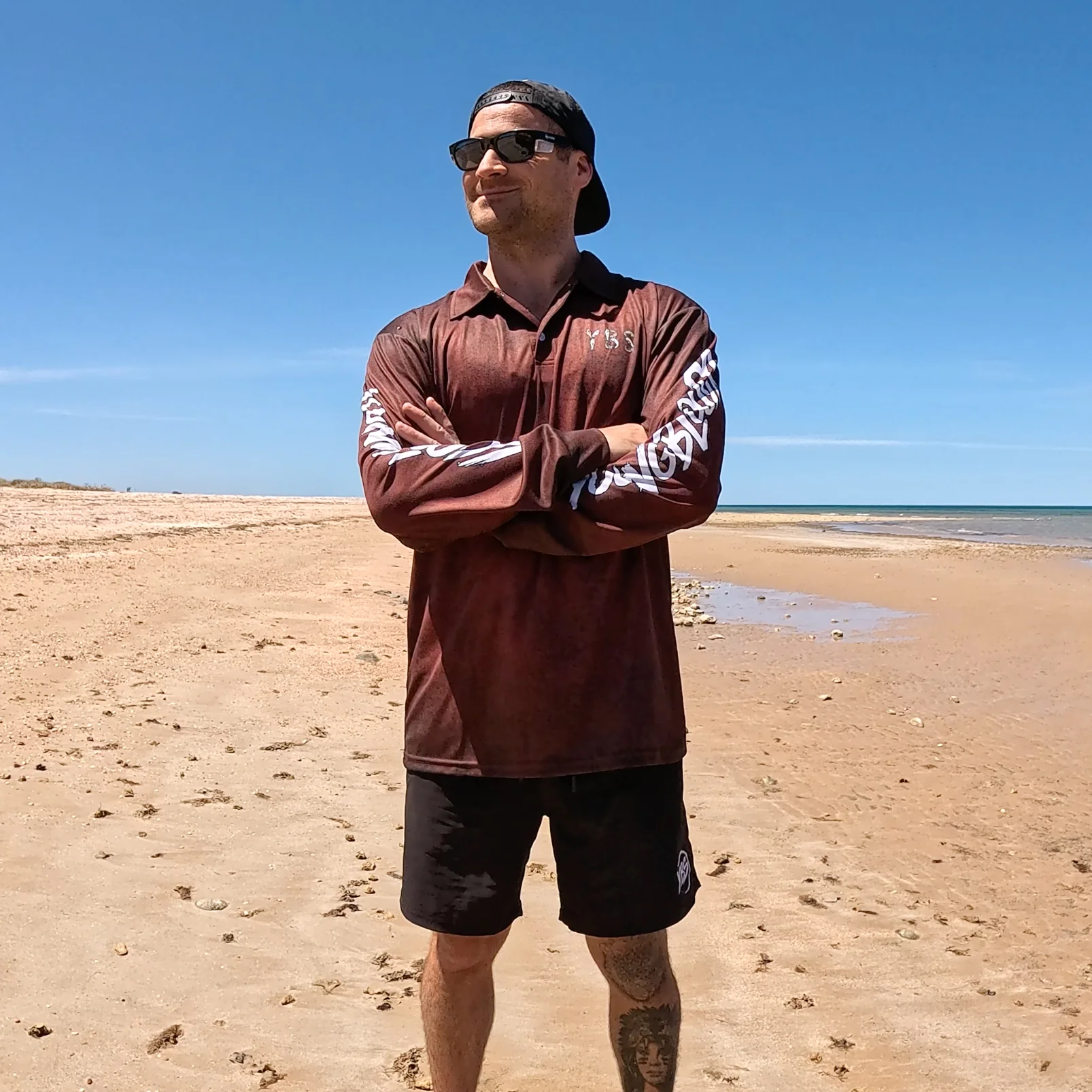 YBS Fish Logo Adventure Shirt - Image 3
