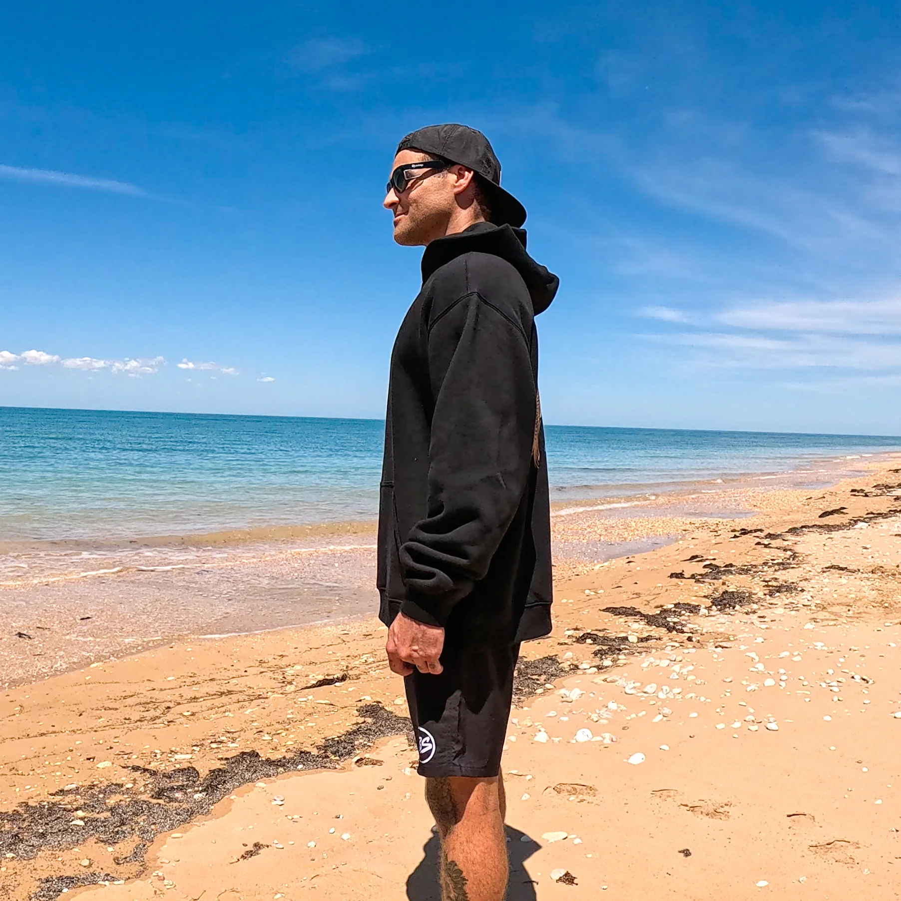 YBS Fish Logo Hoodie - Image 4