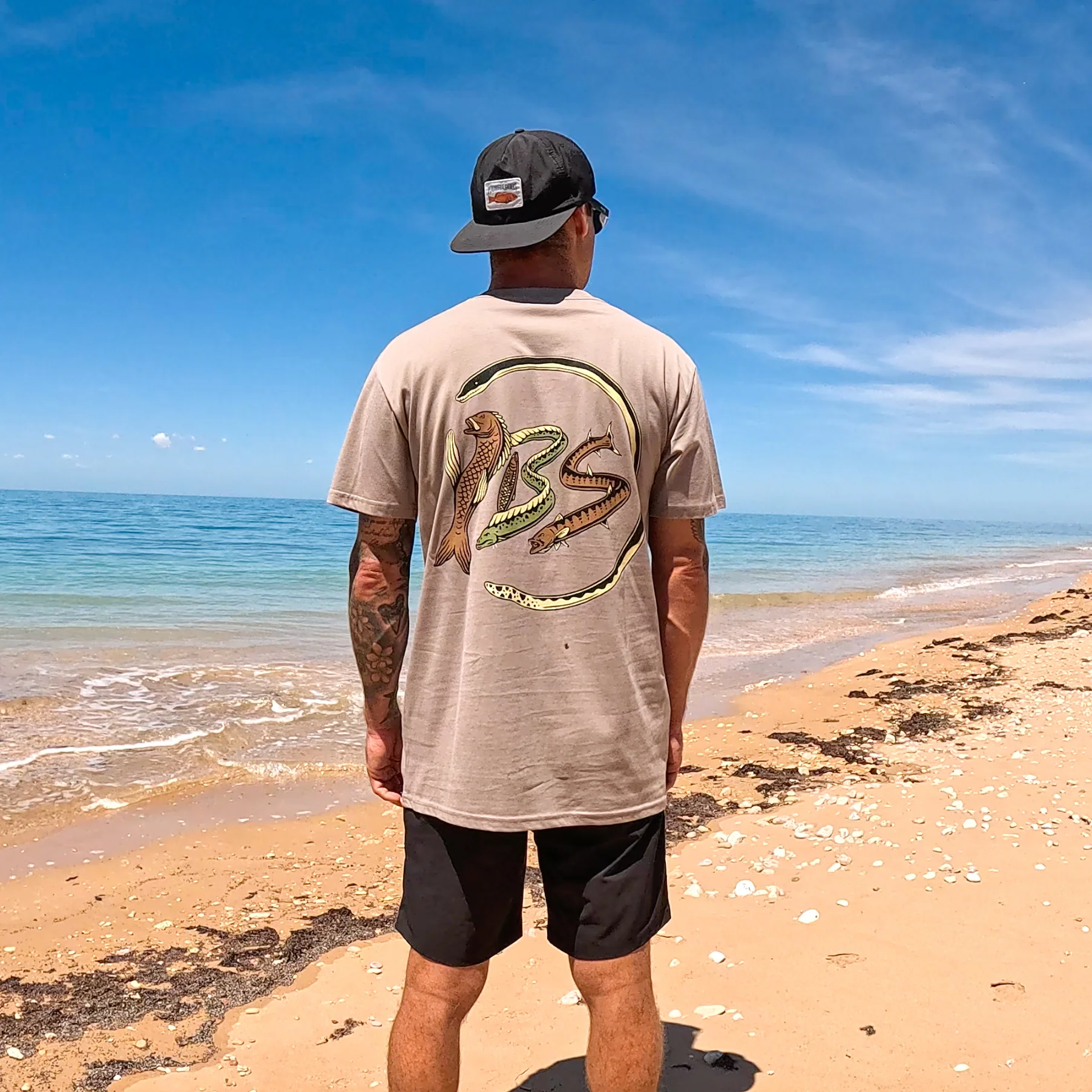 YBS Fish Logo Tee