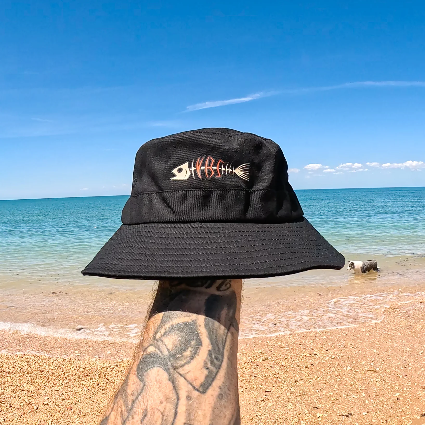 YBS Fishbone Bucket Hat - Image 3
