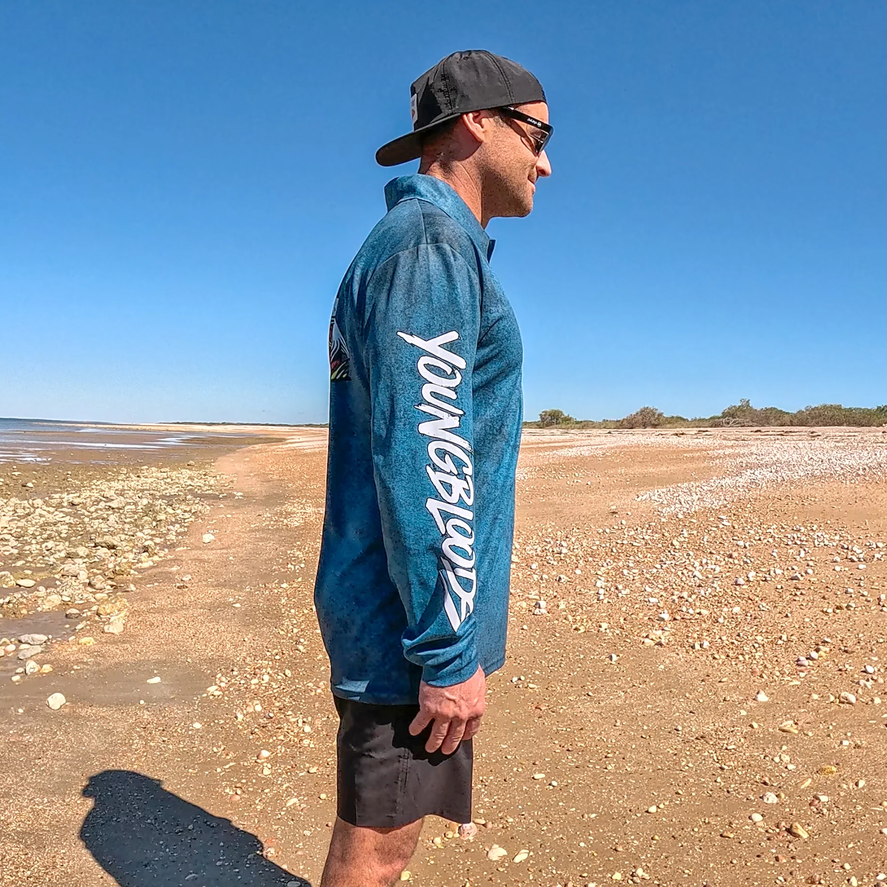 YBS Lazy Fish Adventure Shirt - Image 2