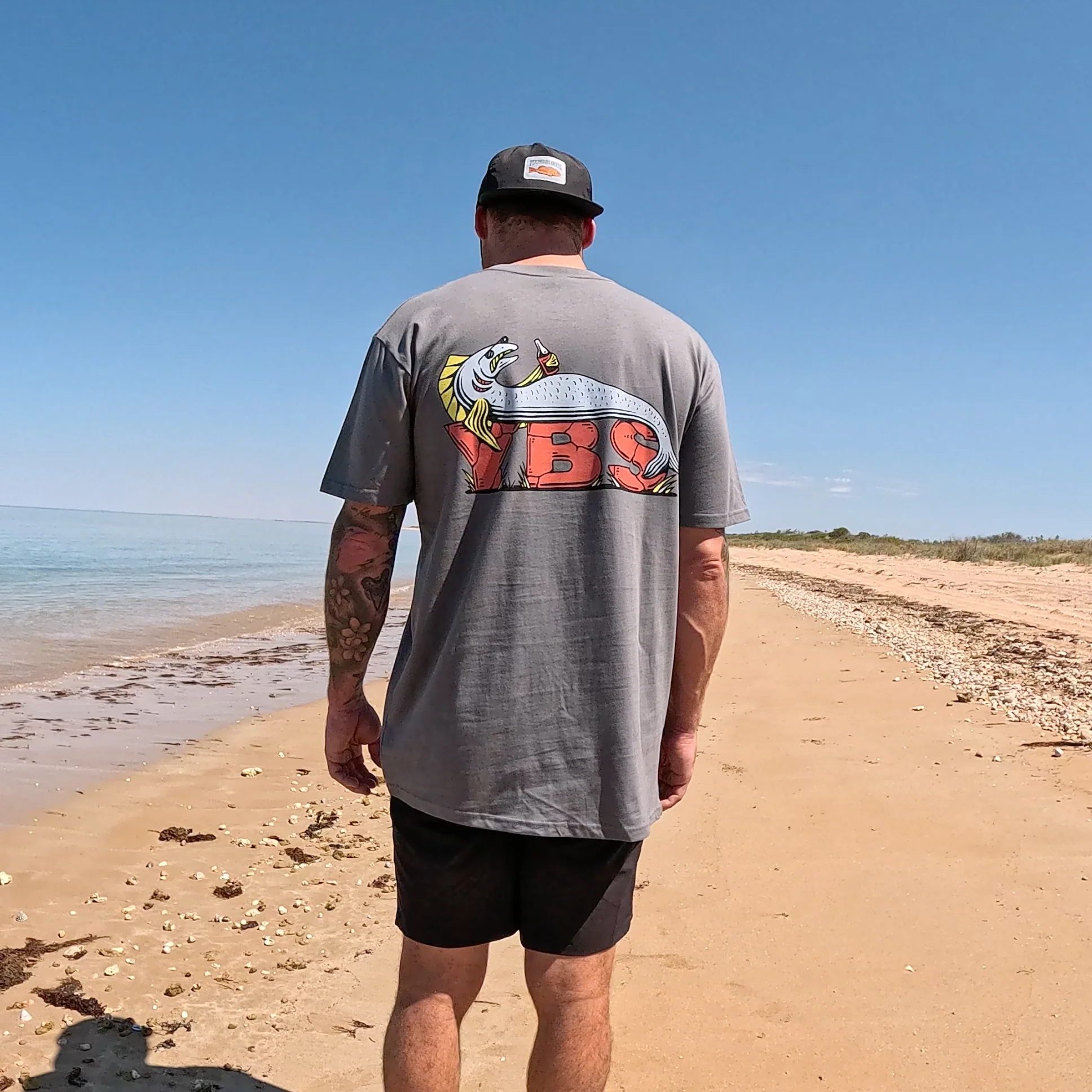 YBS Lazy Fish Tee - Image 5