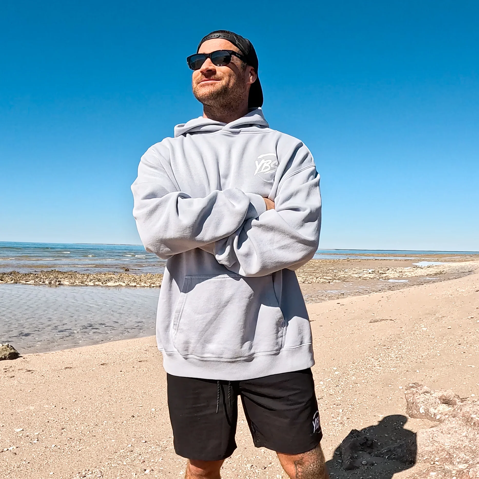 YBS Mackerel Relax Hoodie - Image 3