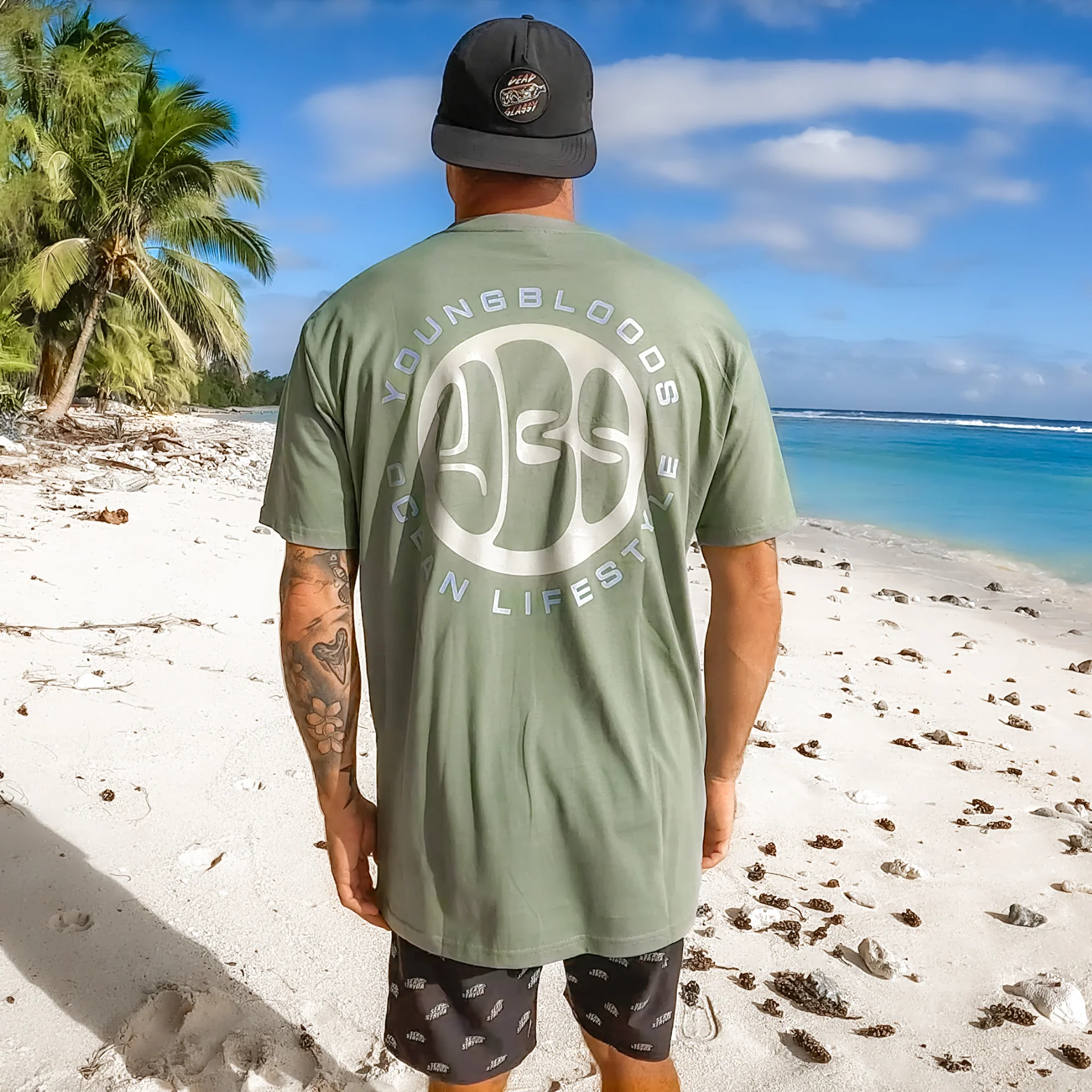 YBS Ocean Lifestyle Tee - Image 8