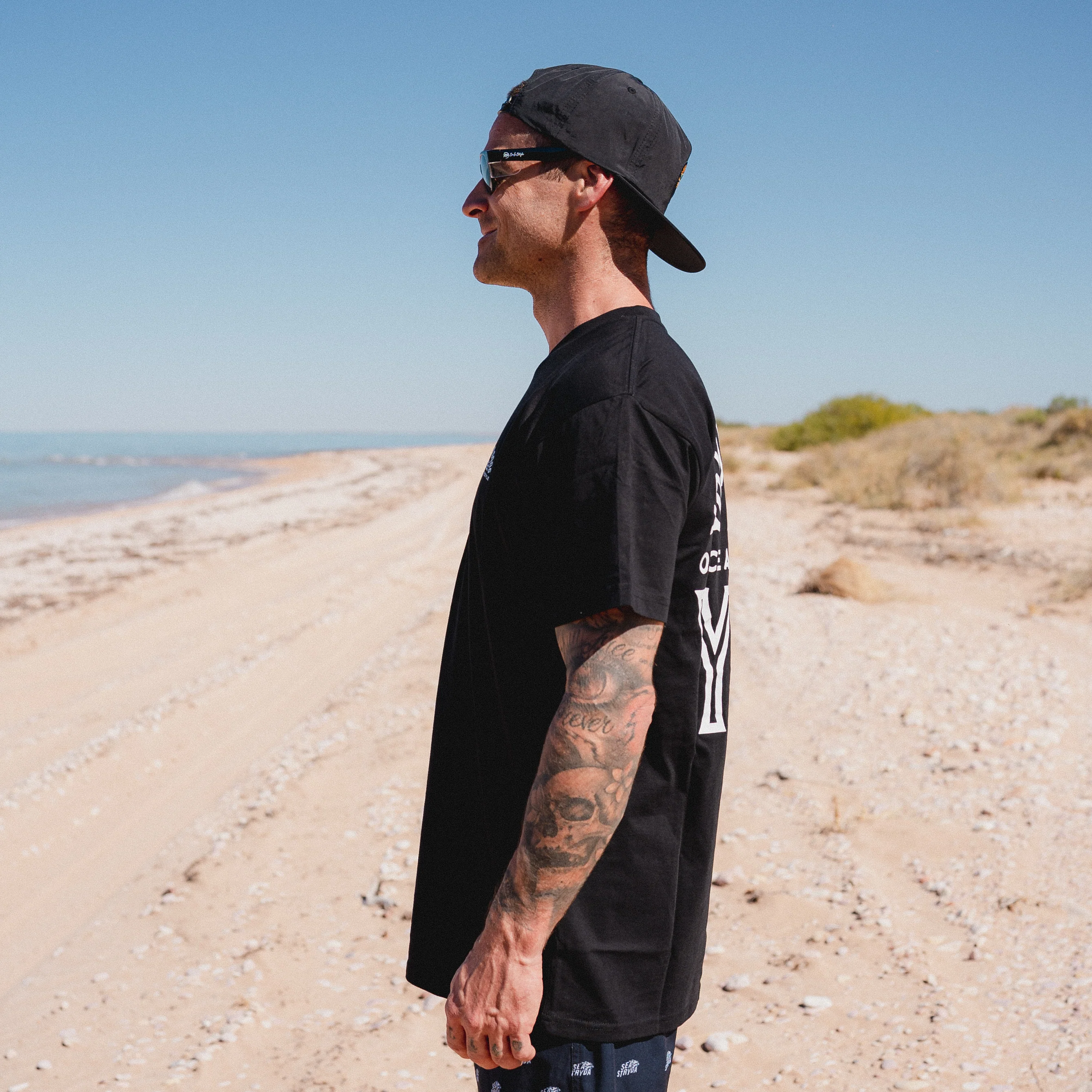 YBS Sunset Logo Tee - Image 3