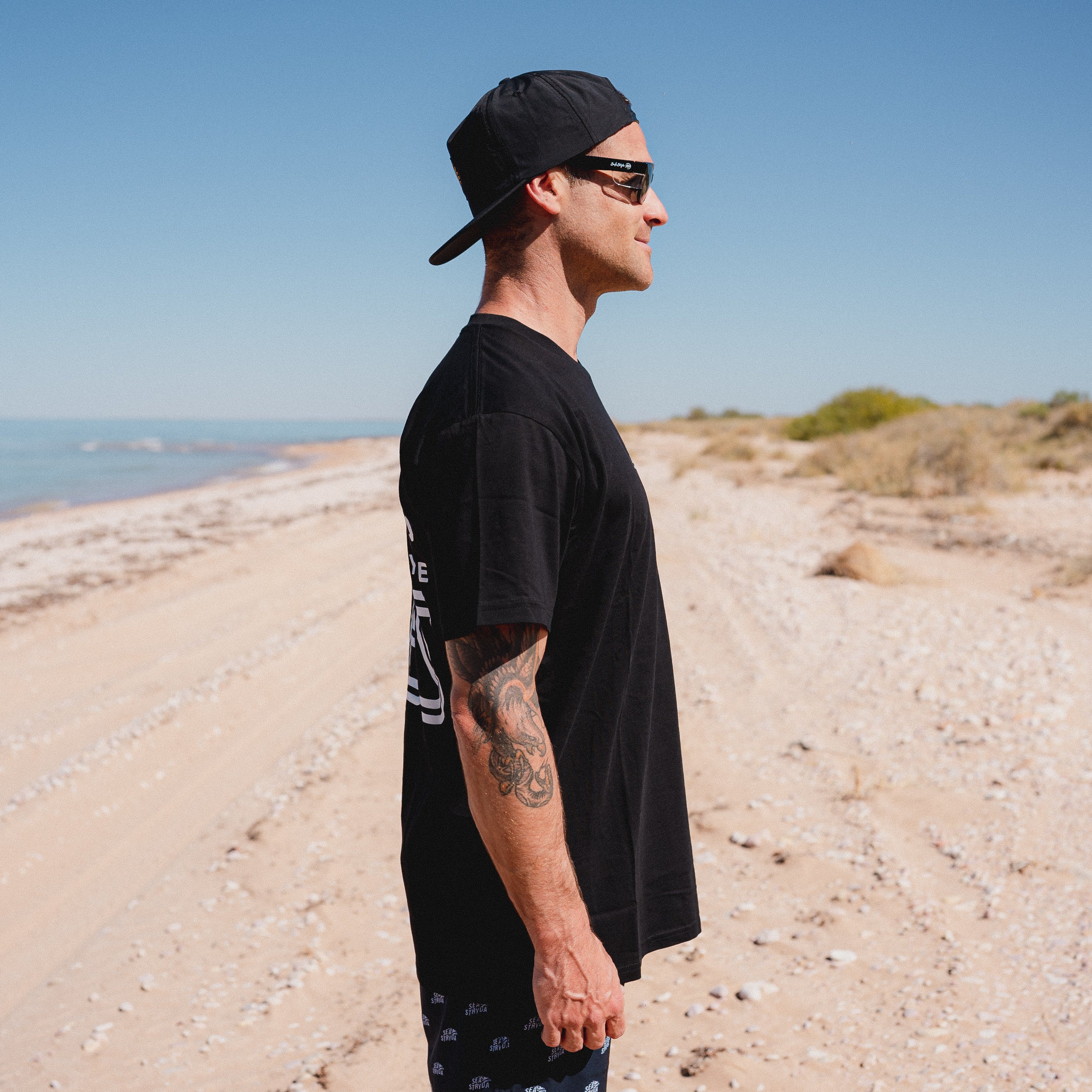 YBS Sunset Logo Tee - Image 4