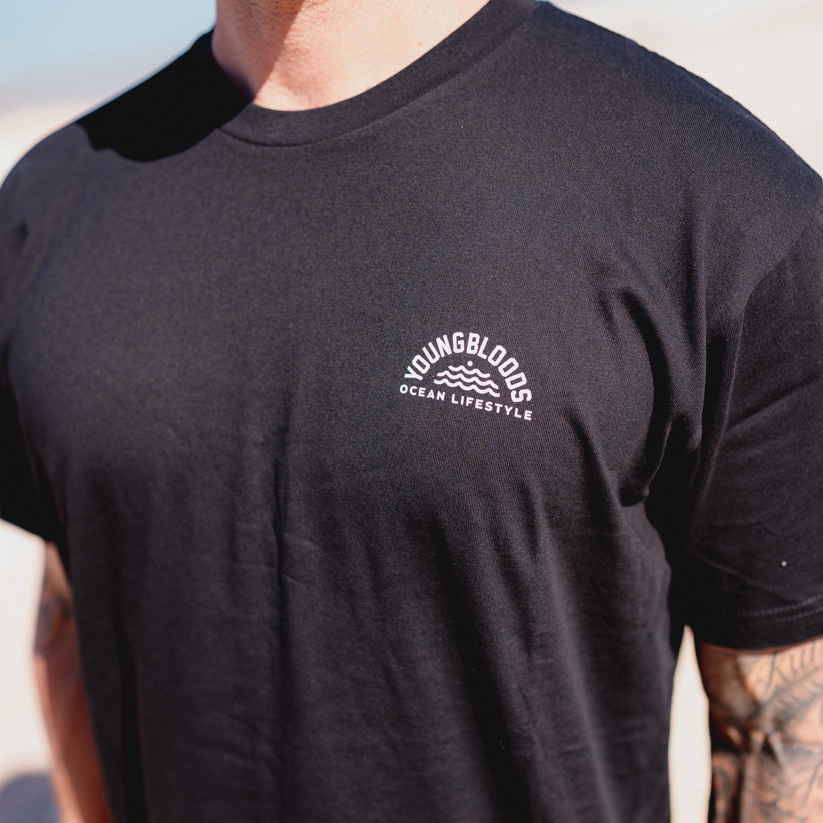 YBS Sunset Logo Tee - Image 5