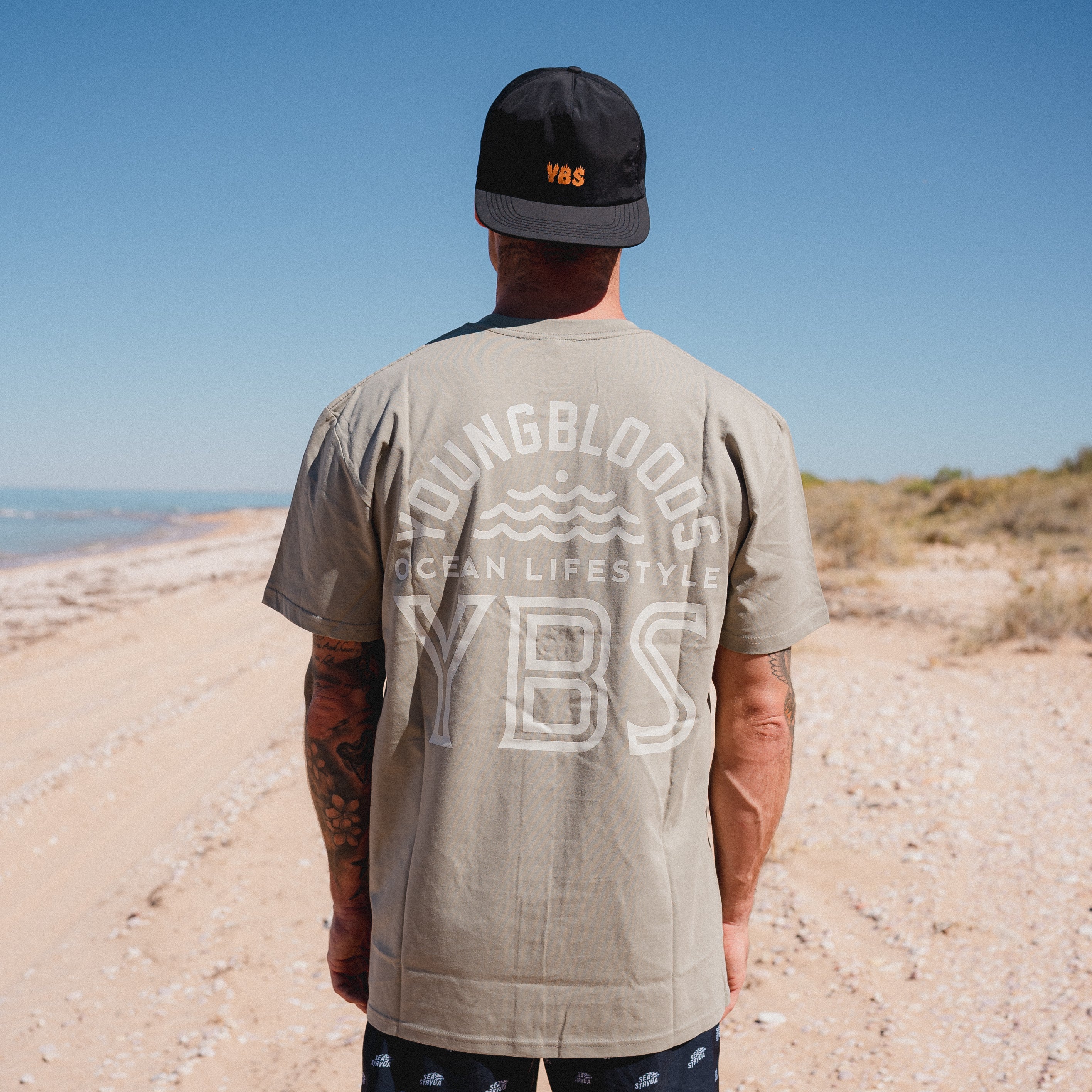 YBS Sunset Logo Tee - Image 7