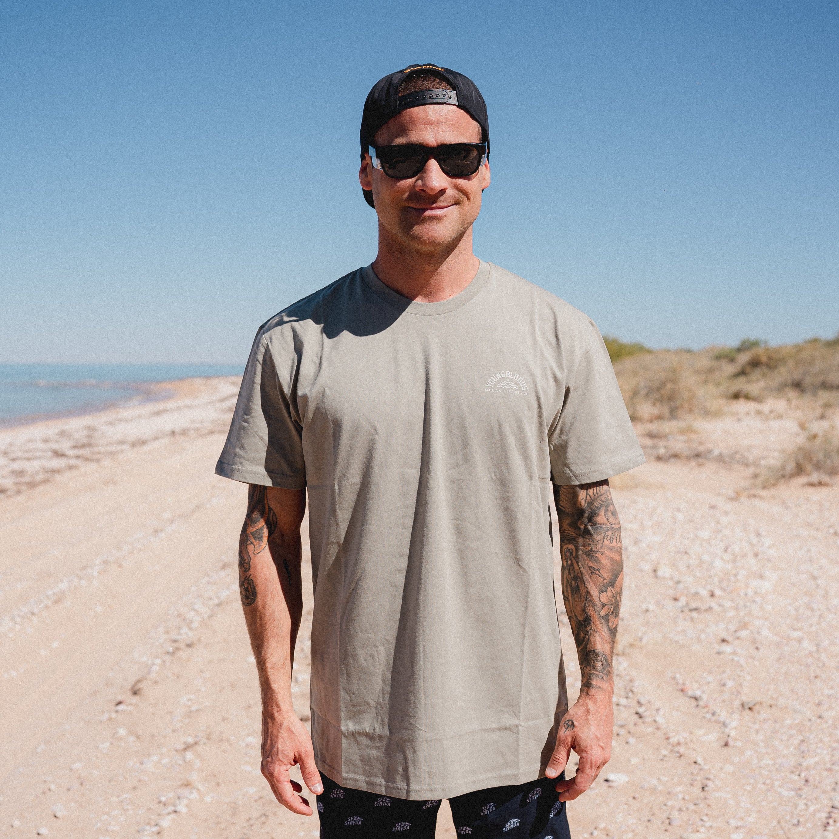 YBS Sunset Logo Tee - Image 8