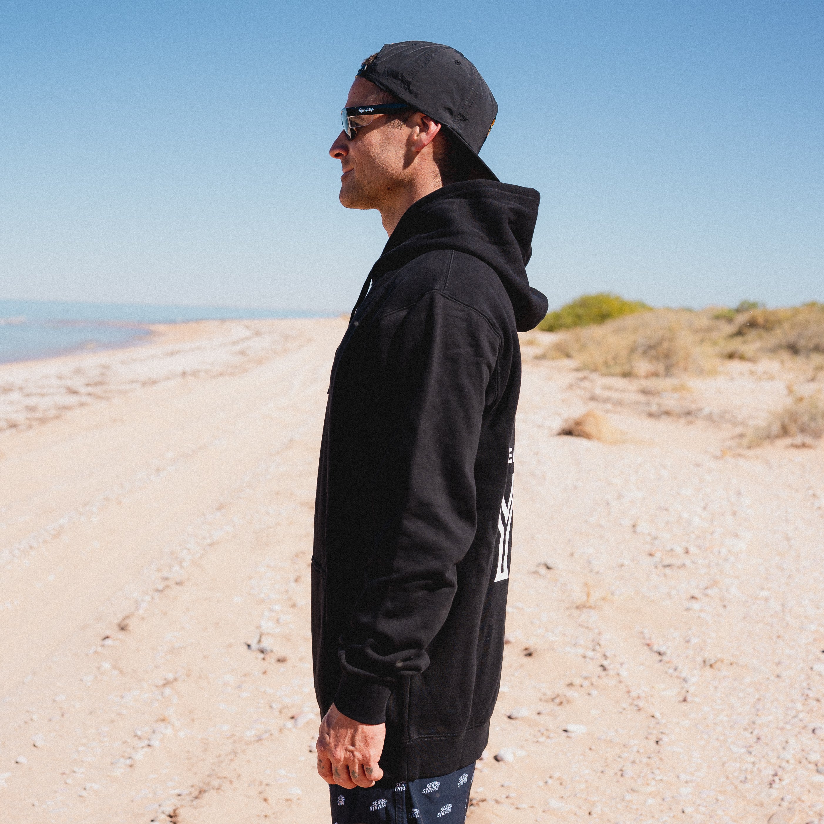 YBS Sunset Logo Hoodie Pullover - Image 3