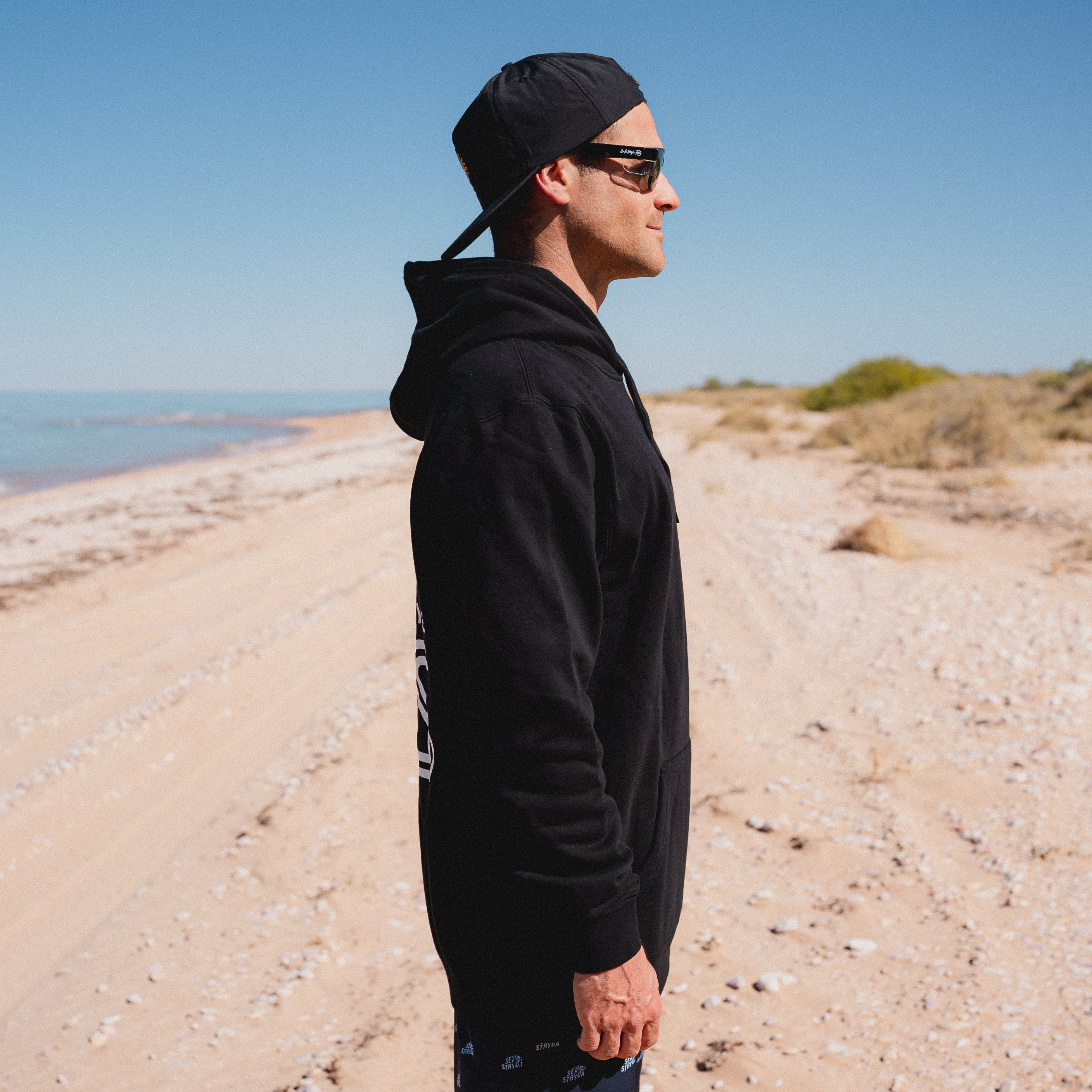 YBS Sunset Logo Hoodie Pullover - Image 4