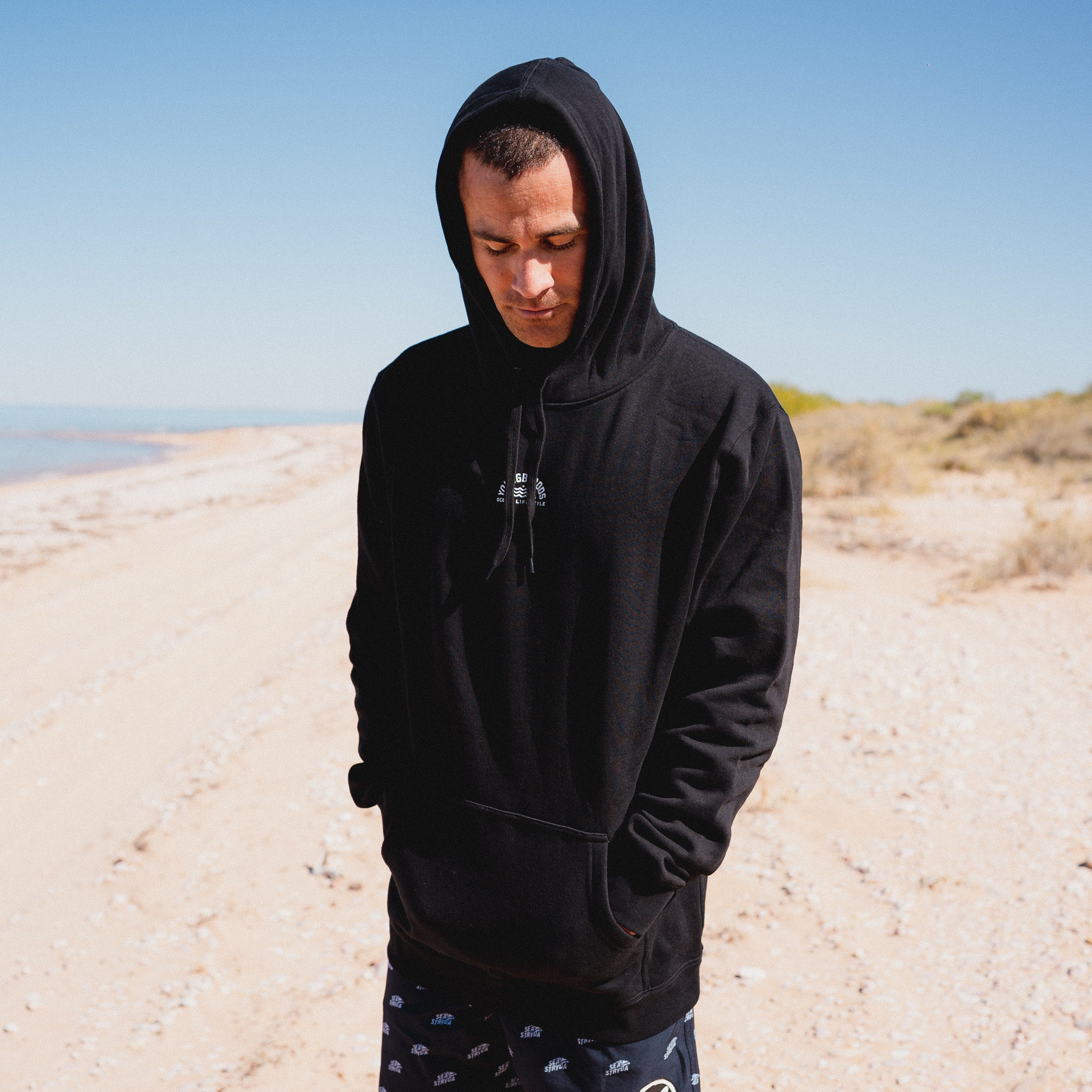 YBS Sunset Logo Hoodie Pullover - Image 7