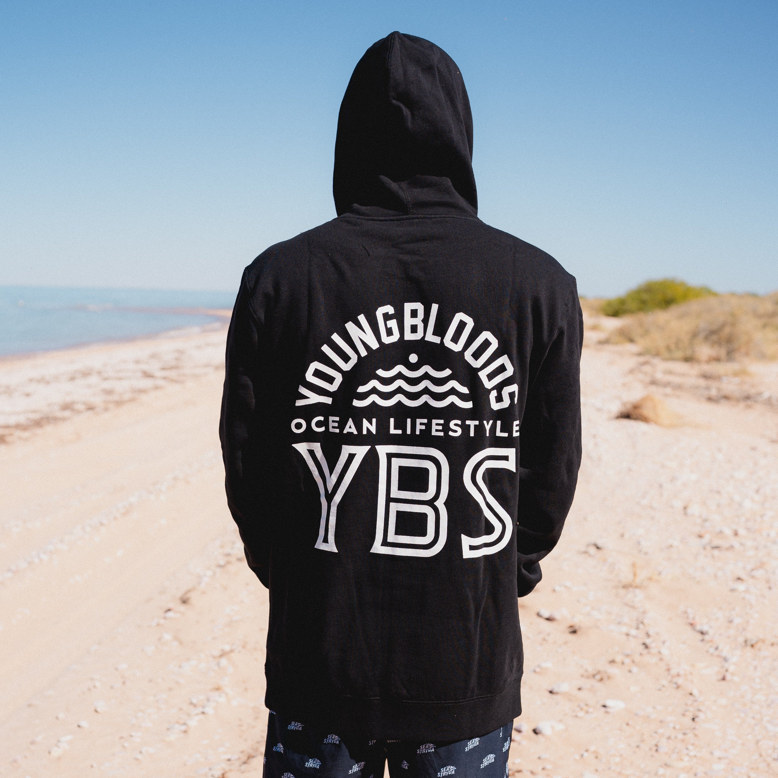 YBS Sunset Logo Hoodie Pullover - Image 8