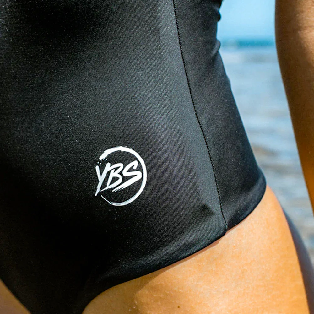 YBS Swim One Piece Manta Black - Image 3