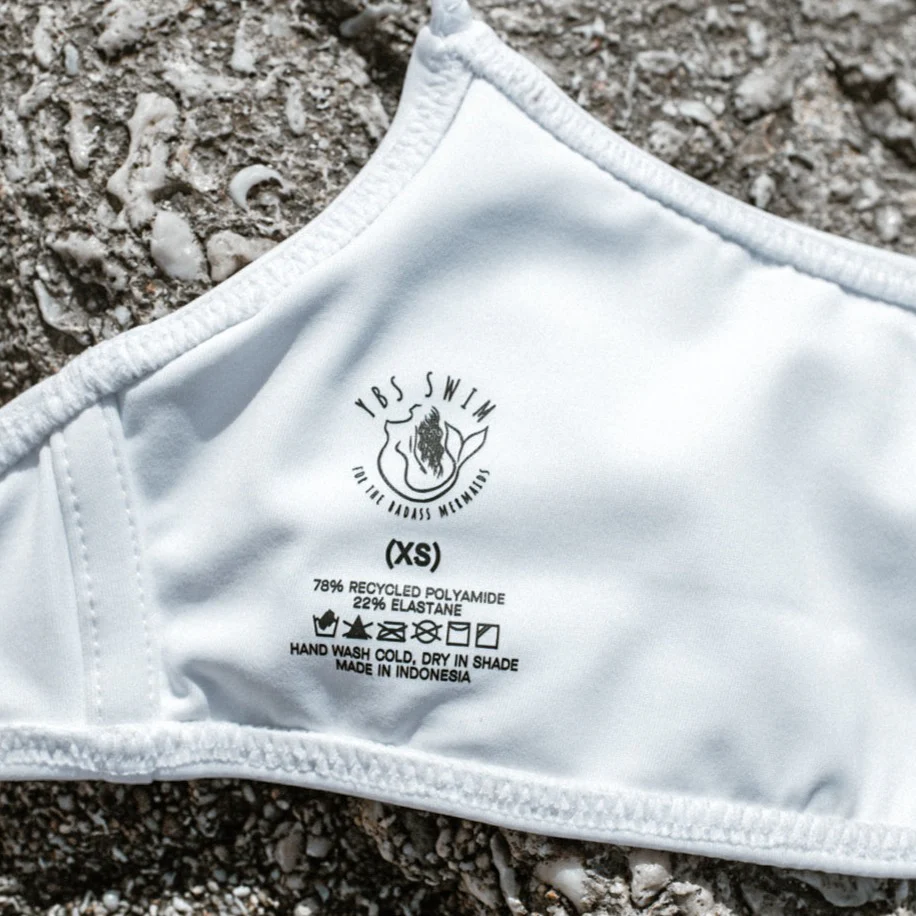YBS Swim Top Shell White - Image 5