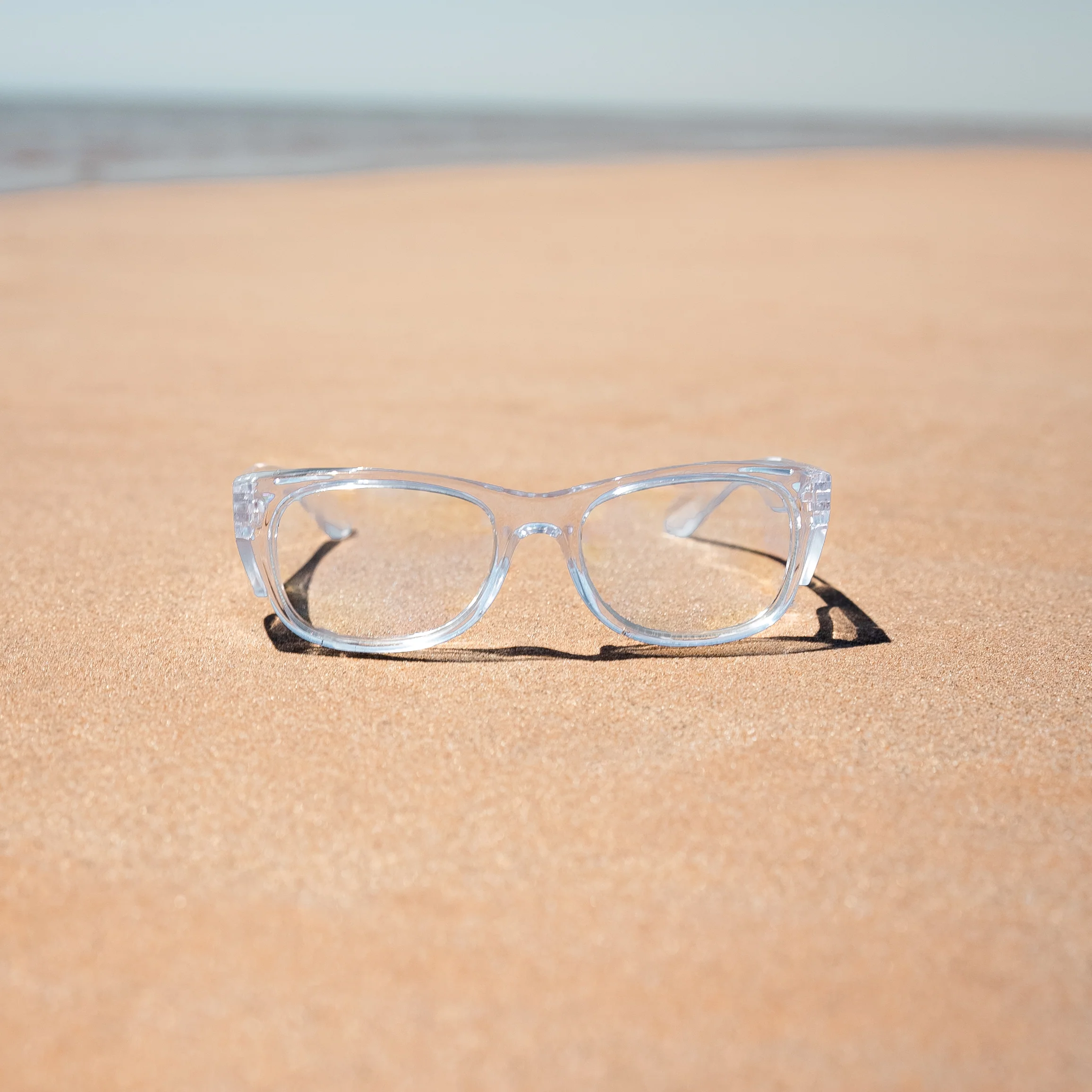 YBS x SafeStyle Safety Glasses Clear Frames / Clear Lenses. - Image 3